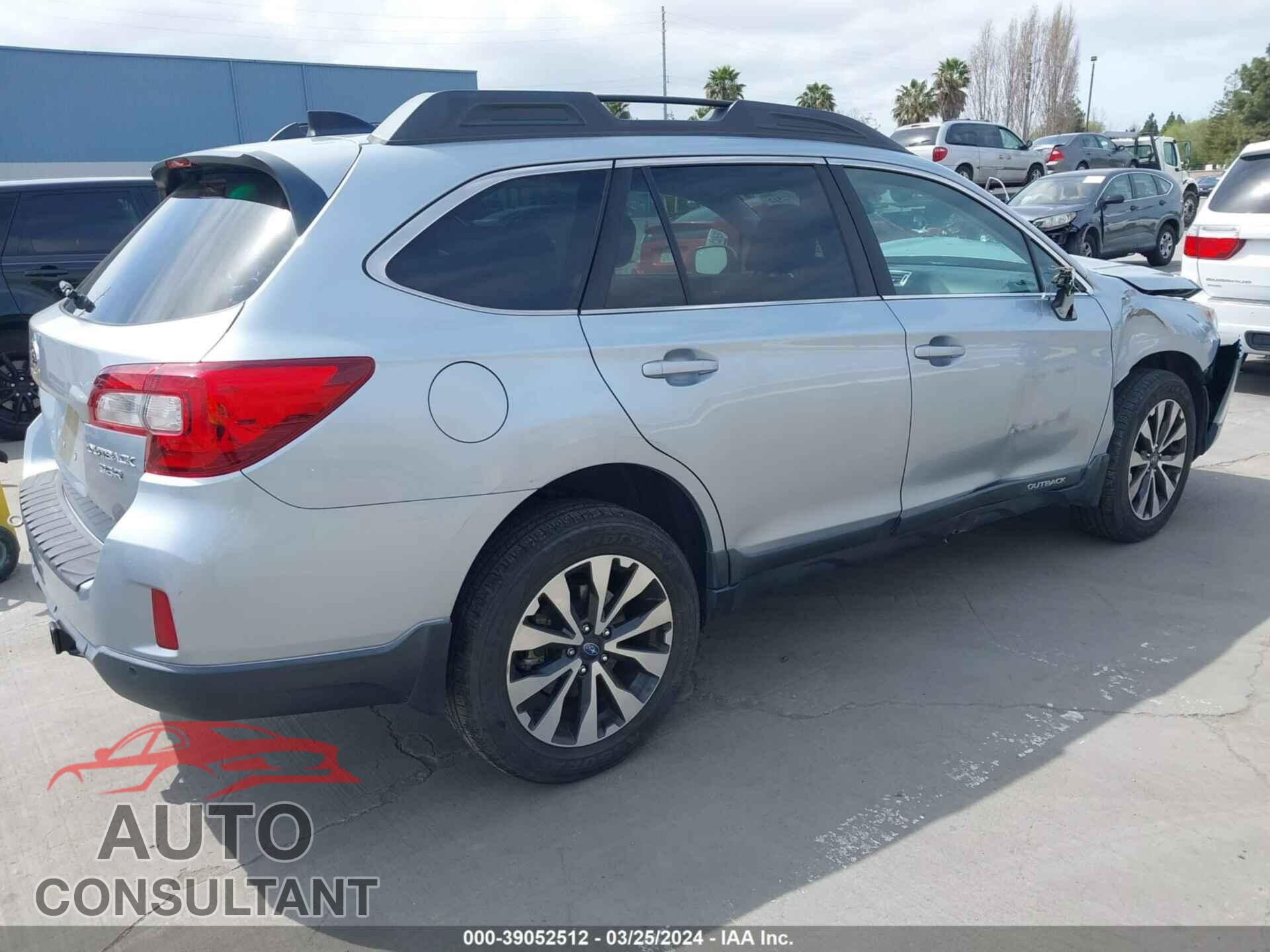 SUBARU OUTBACK 2017 - 4S4BSENC8H3324399