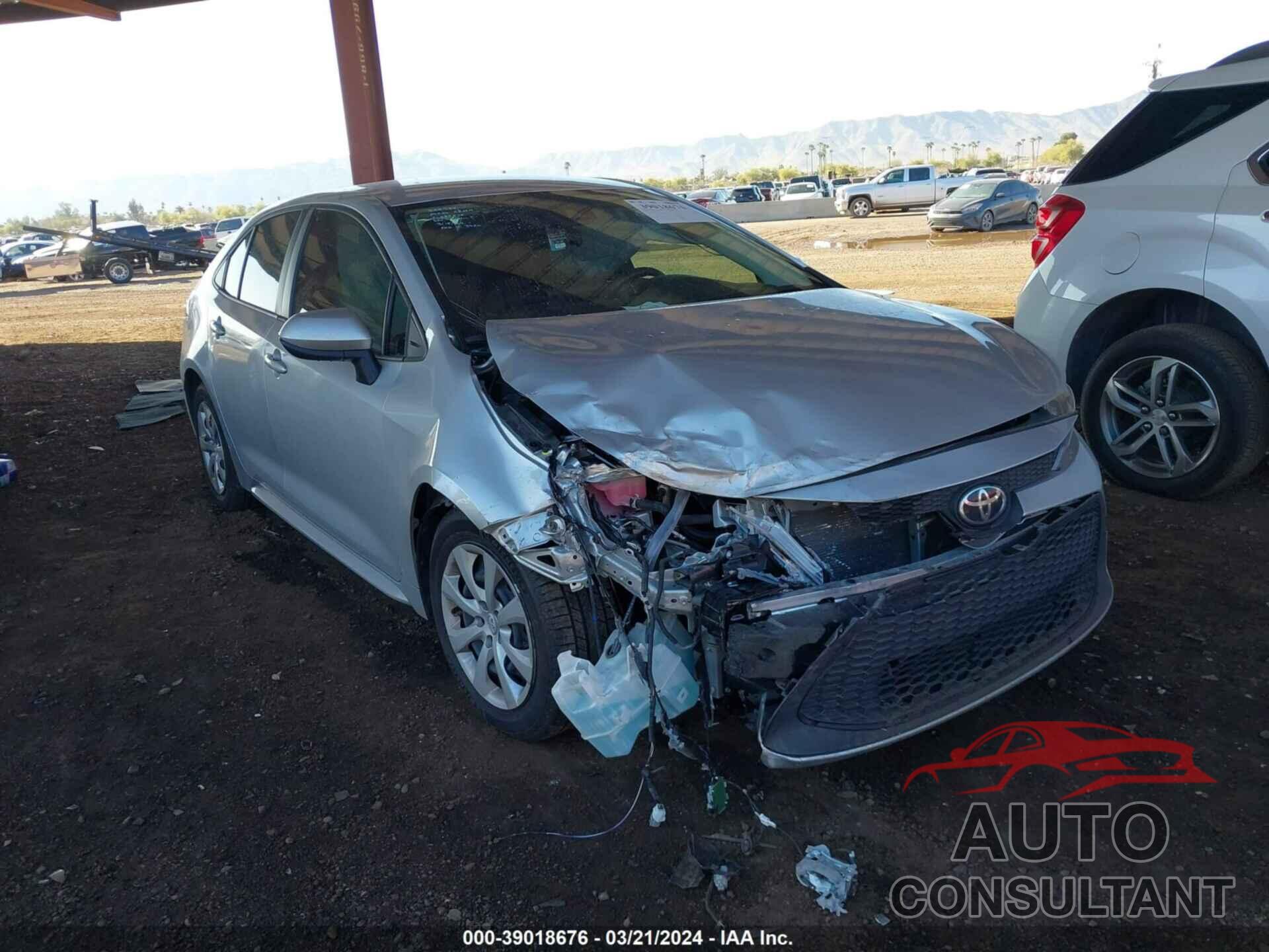 TOYOTA COROLLA 2022 - JTDEPMAEXN3032575