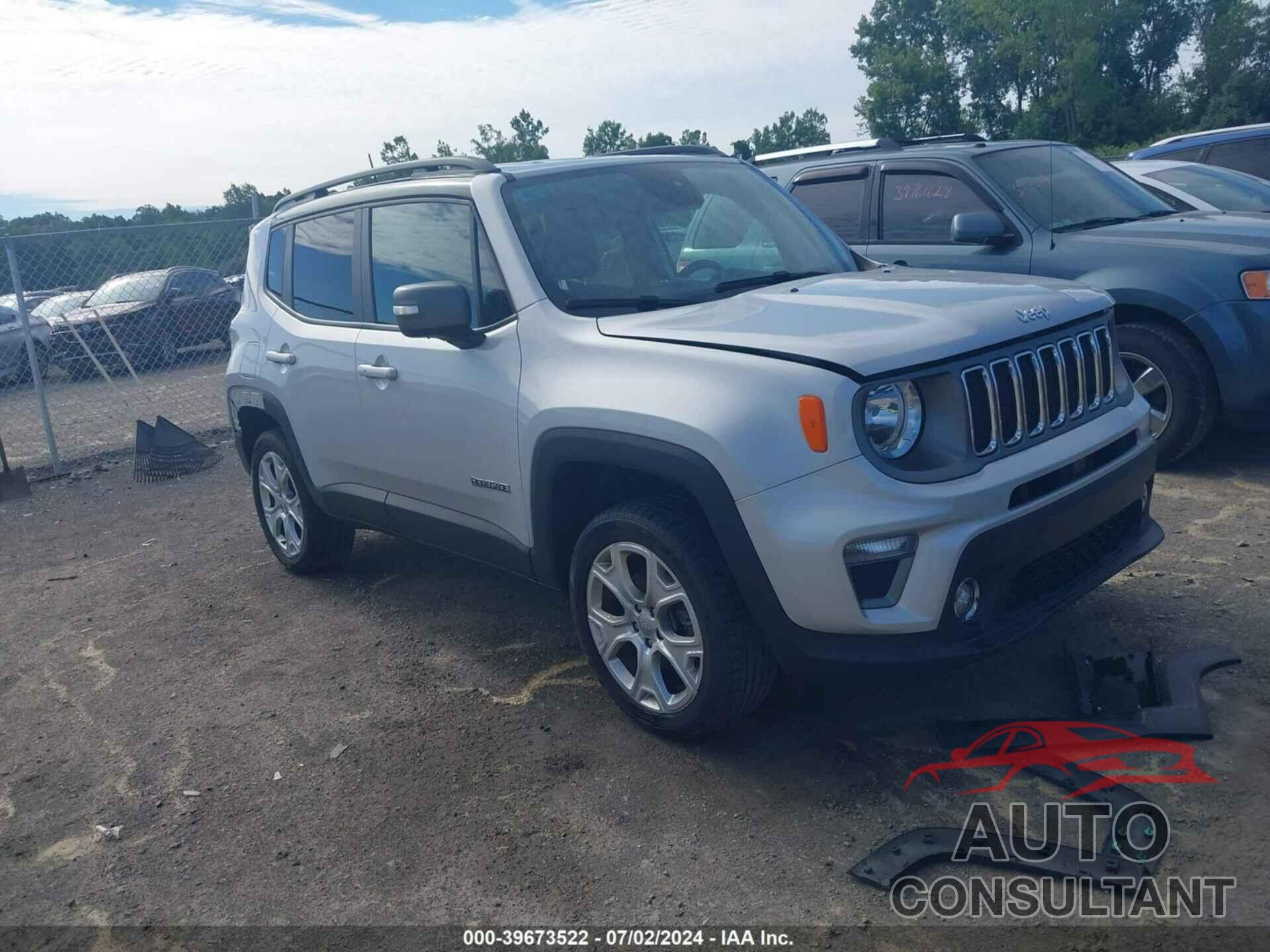 JEEP RENEGADE 2020 - ZACNJBD13LPL72557