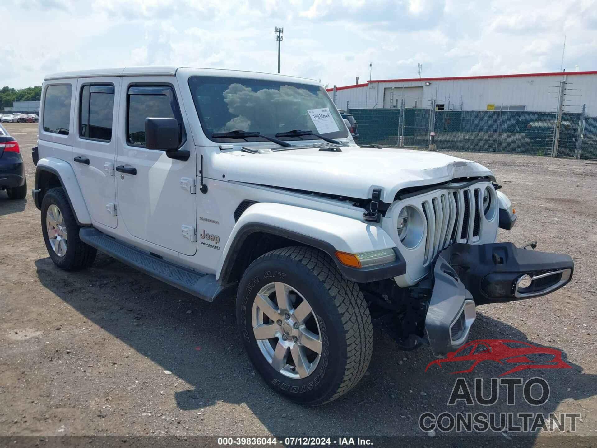 JEEP WRANGLER UNLIMITED 2018 - 1C4HJXEG3JW117990