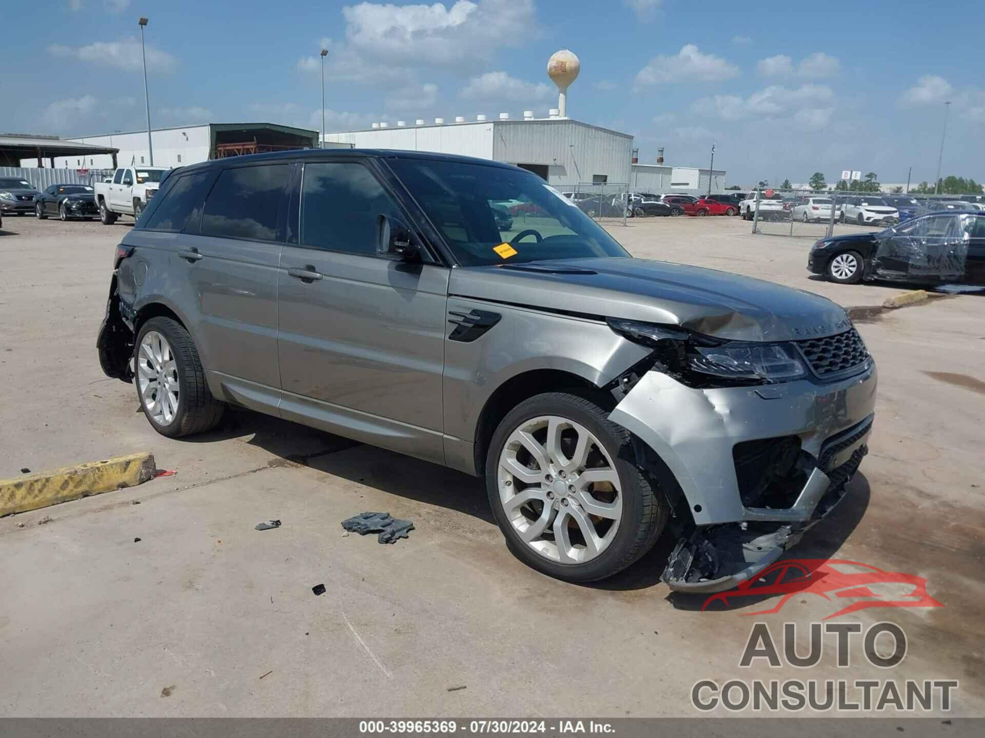 LAND ROVER RANGE ROVER SPORT 2019 - SALWR2RE6KA839666