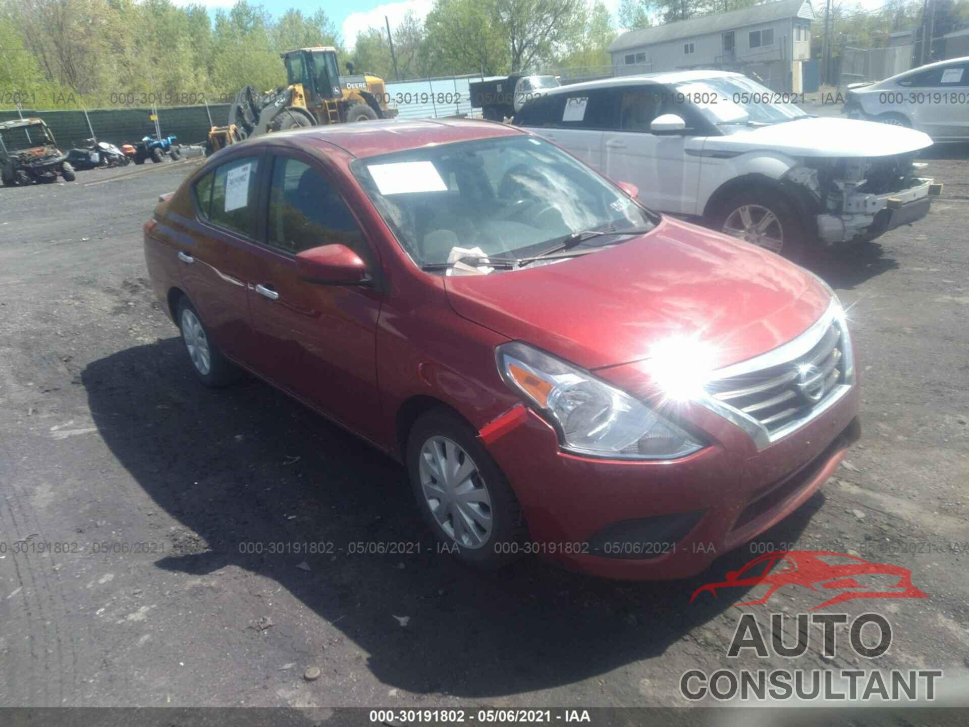 NISSAN VERSA 2016 - 3N1CN7APXGL818211