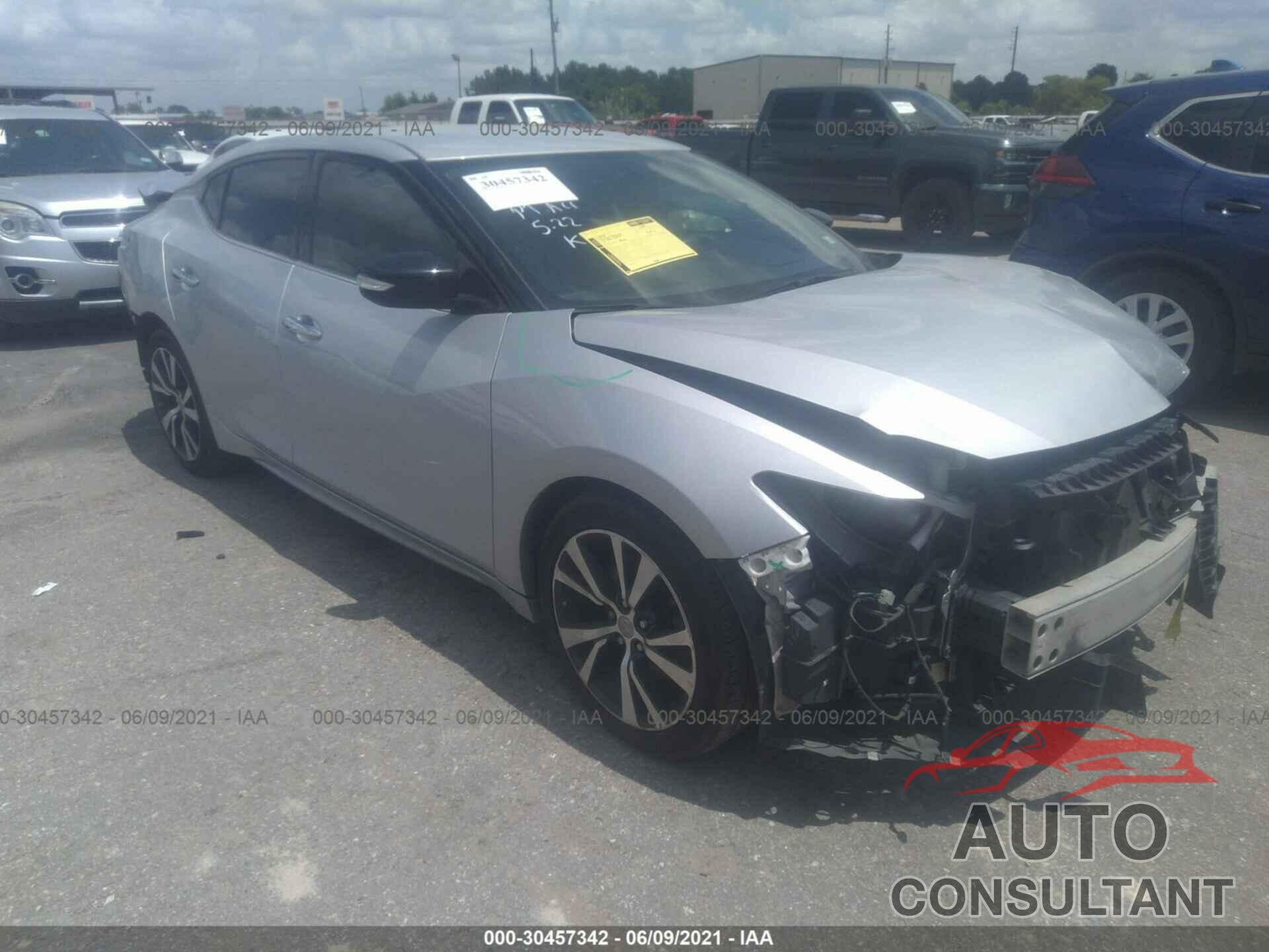 NISSAN MAXIMA 2017 - 1N4AA6APXHC404651