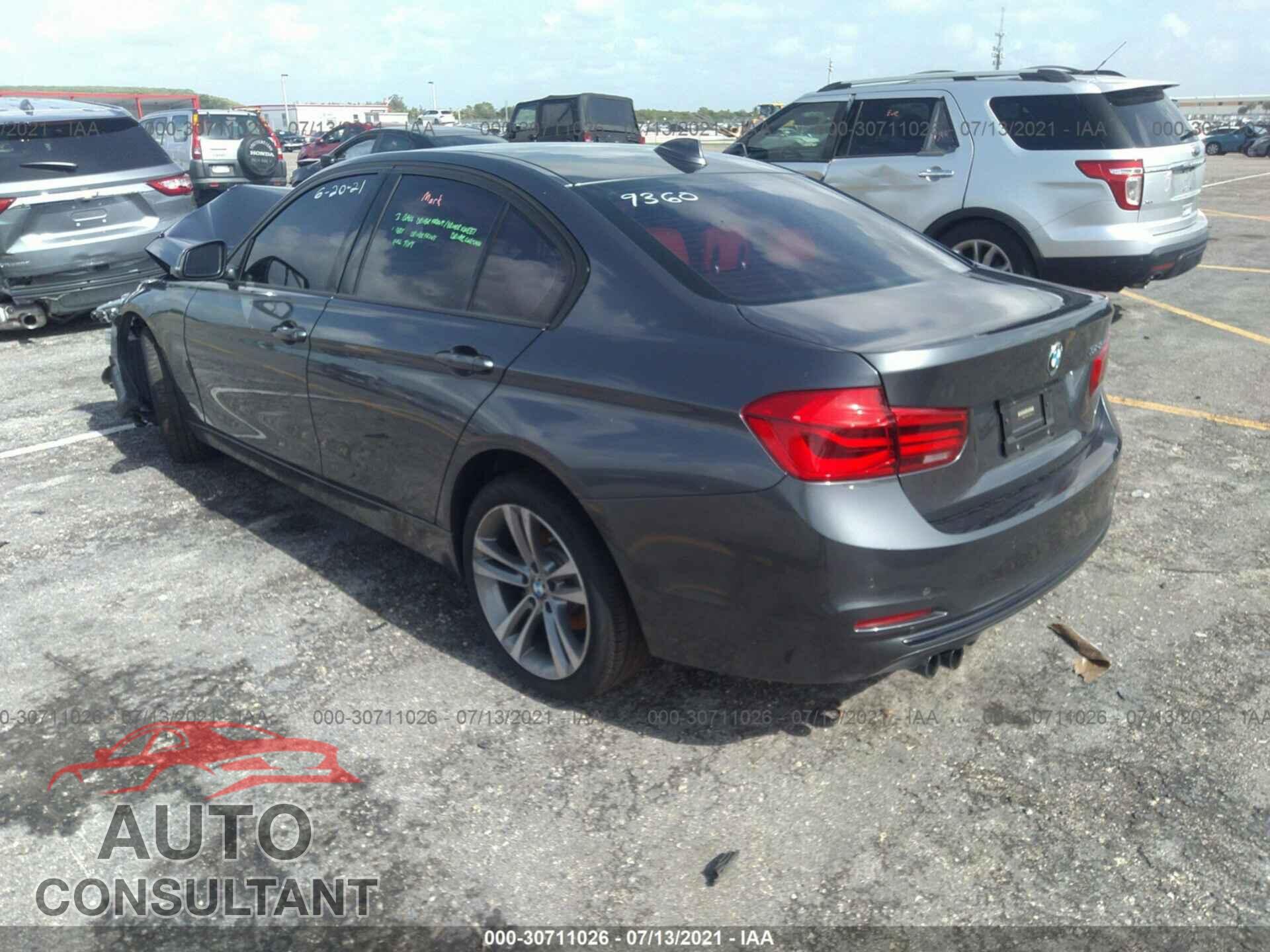 BMW 3 SERIES 2016 - WBA8E9G58GNU29360