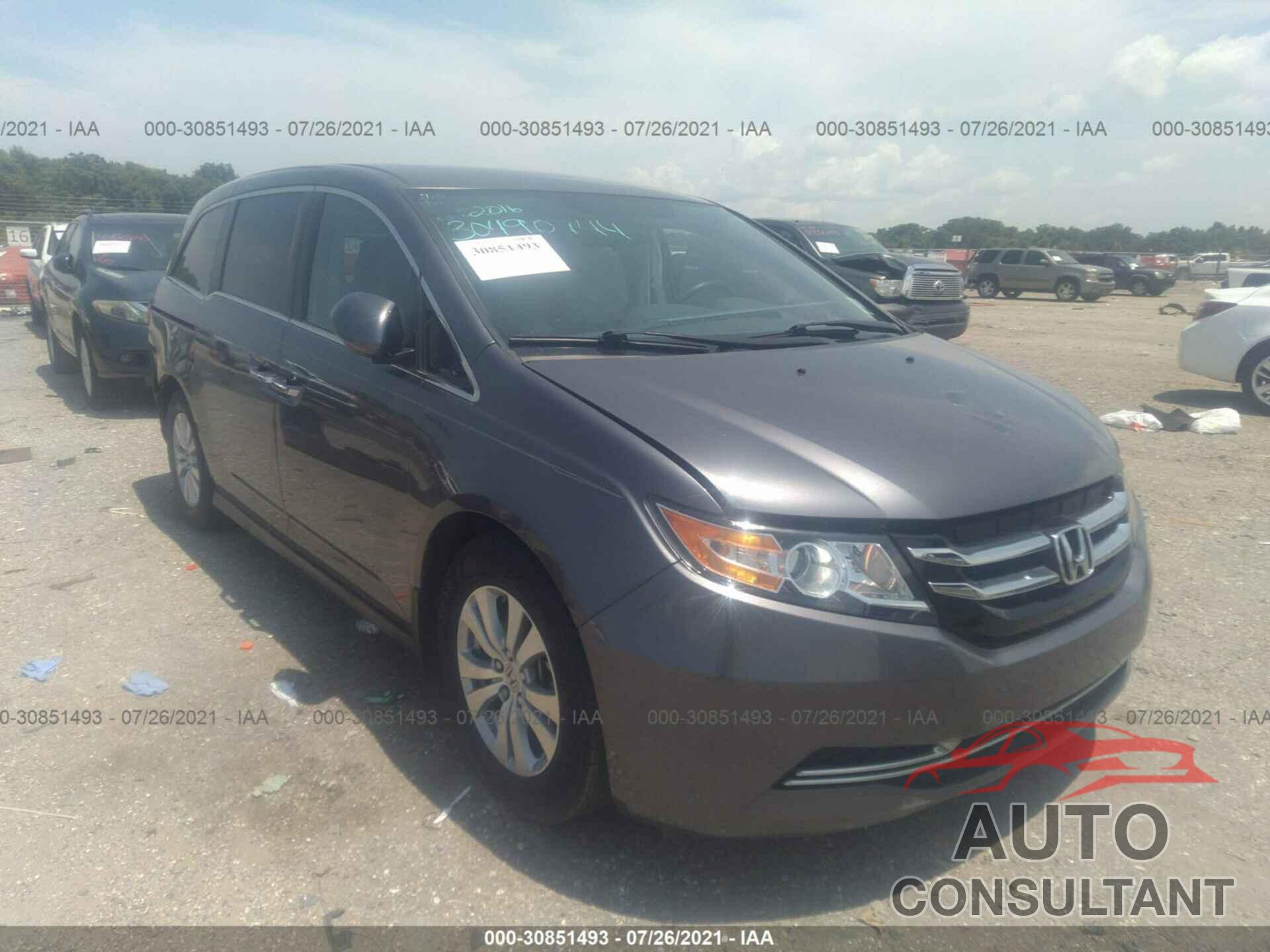 HONDA ODYSSEY 2016 - 5FNRL5H3XGB016812