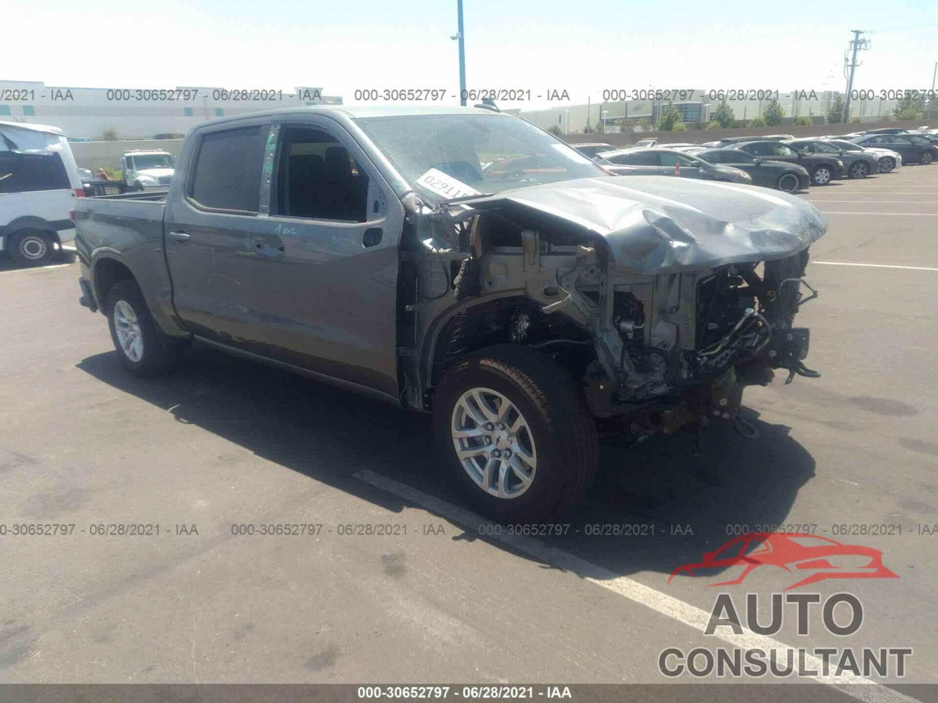 CHEVROLET SILVERADO 1500 2021 - 3GCPWDED5MG107725