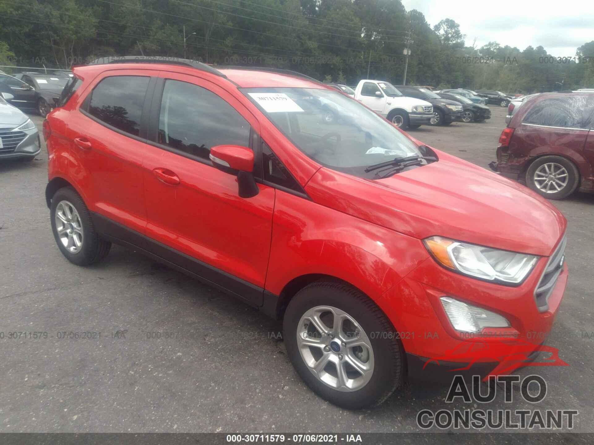 FORD ECOSPORT 2021 - MAJ3S2GE5MC402725