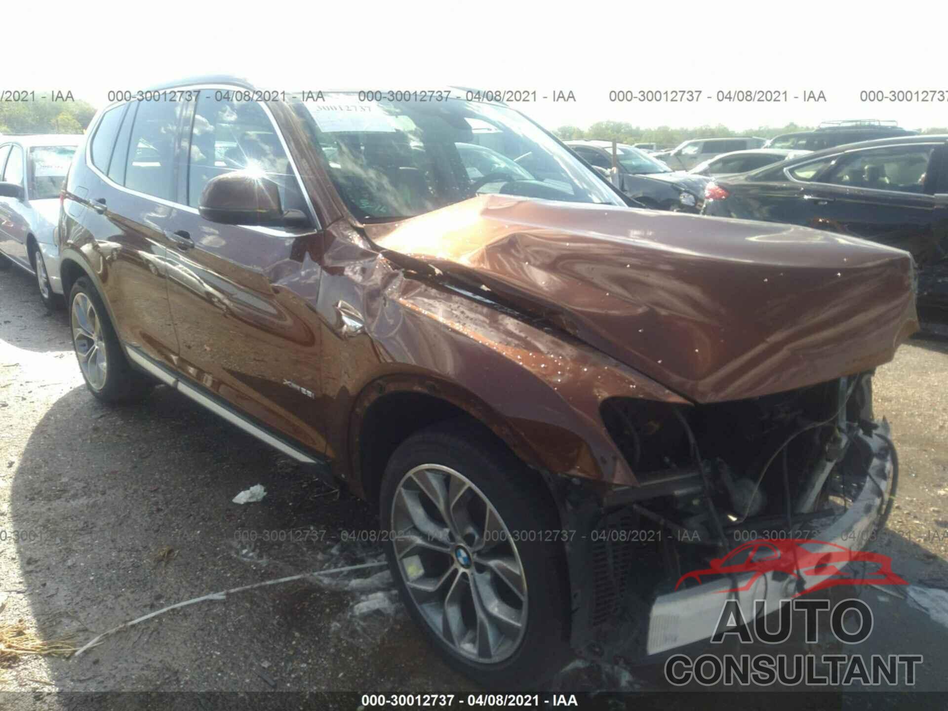 BMW X3 2017 - 5UXWX9C52H0T11988