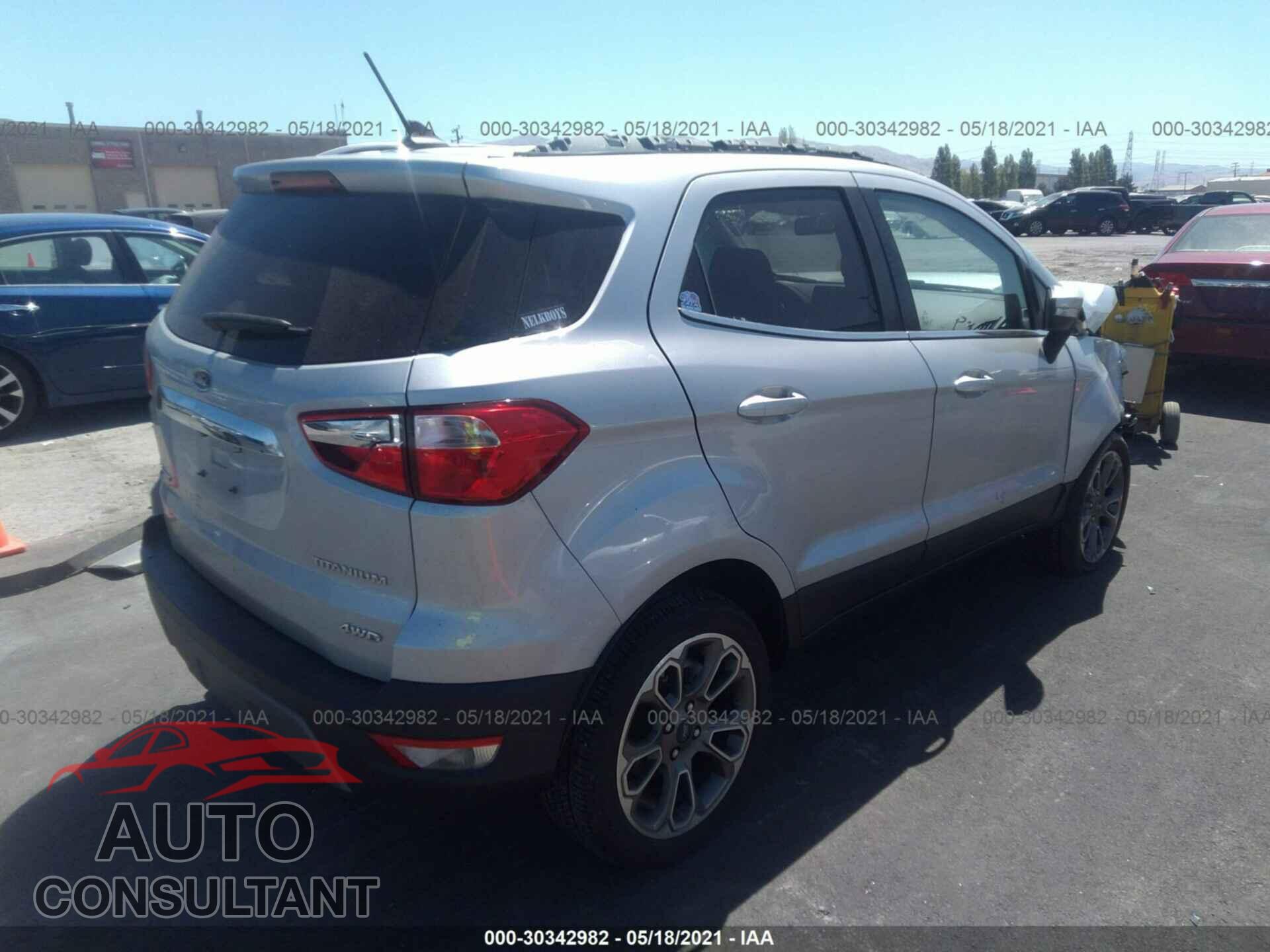 FORD ECOSPORT 2020 - MAJ6S3KLXLC362908