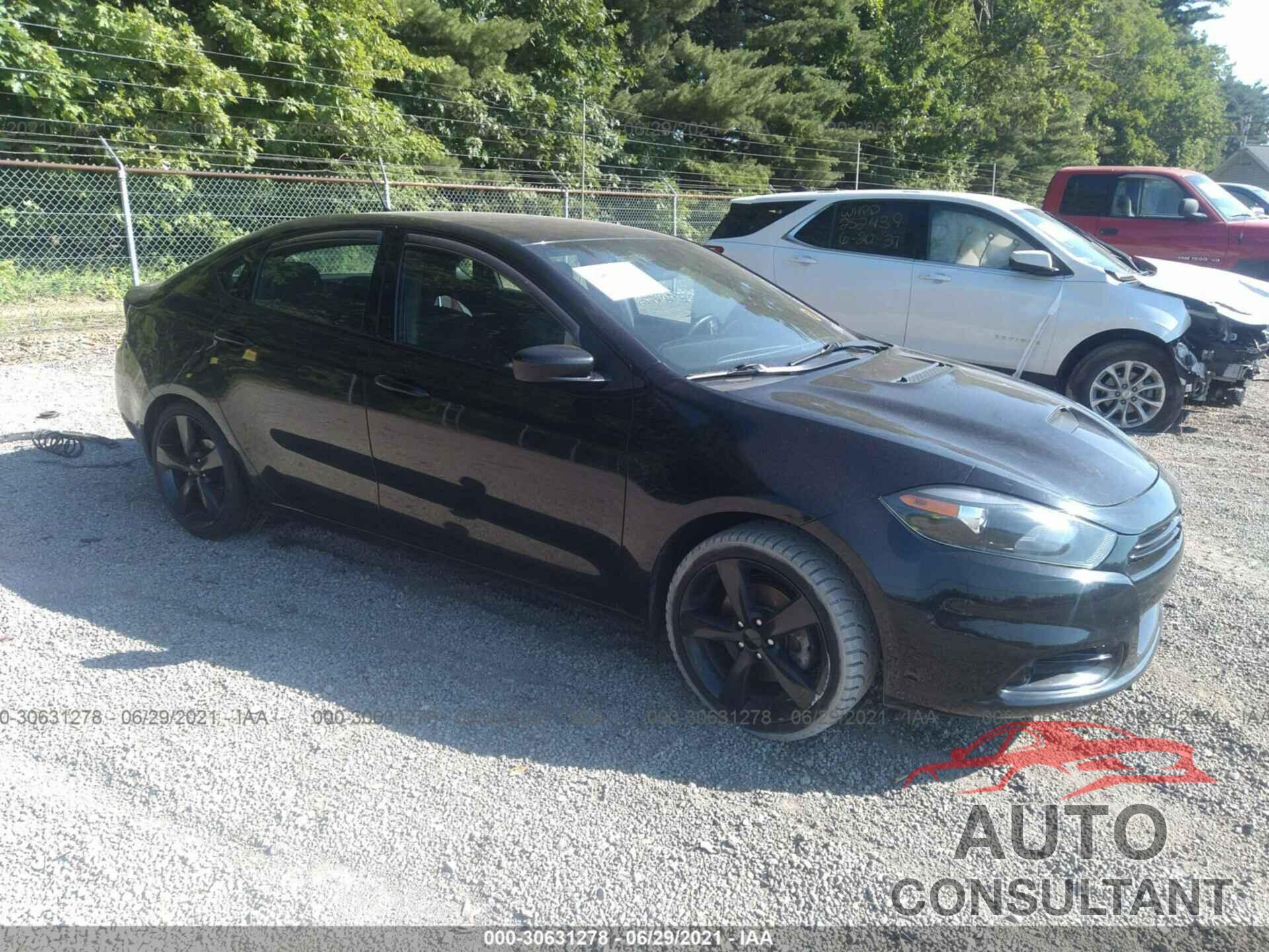 DODGE DART 2016 - 1C3CDFBB7GD623979