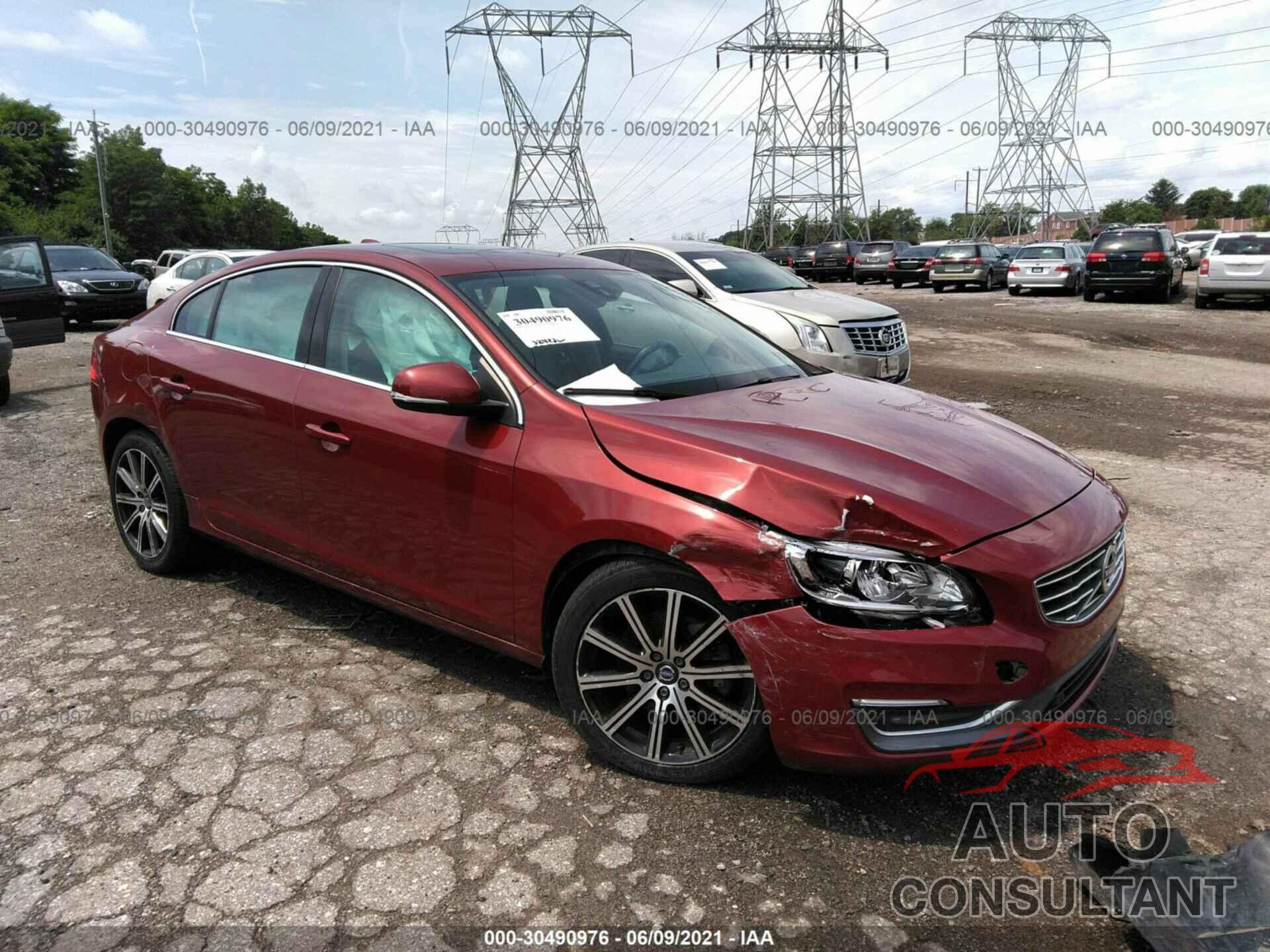 VOLVO S60 2017 - LYV402TK2HB195382