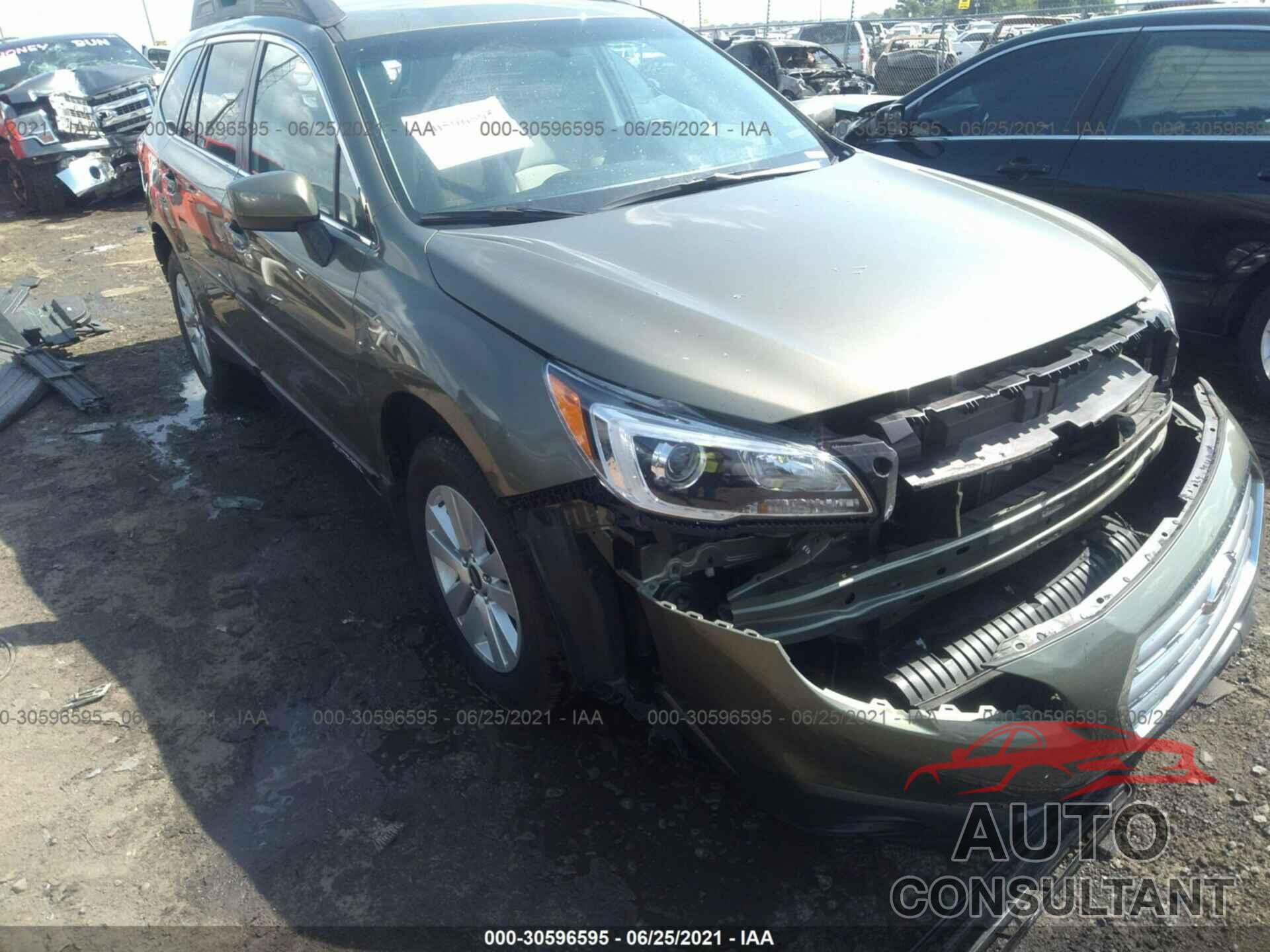 SUBARU OUTBACK 2016 - 4S4BSBCC3G3242287