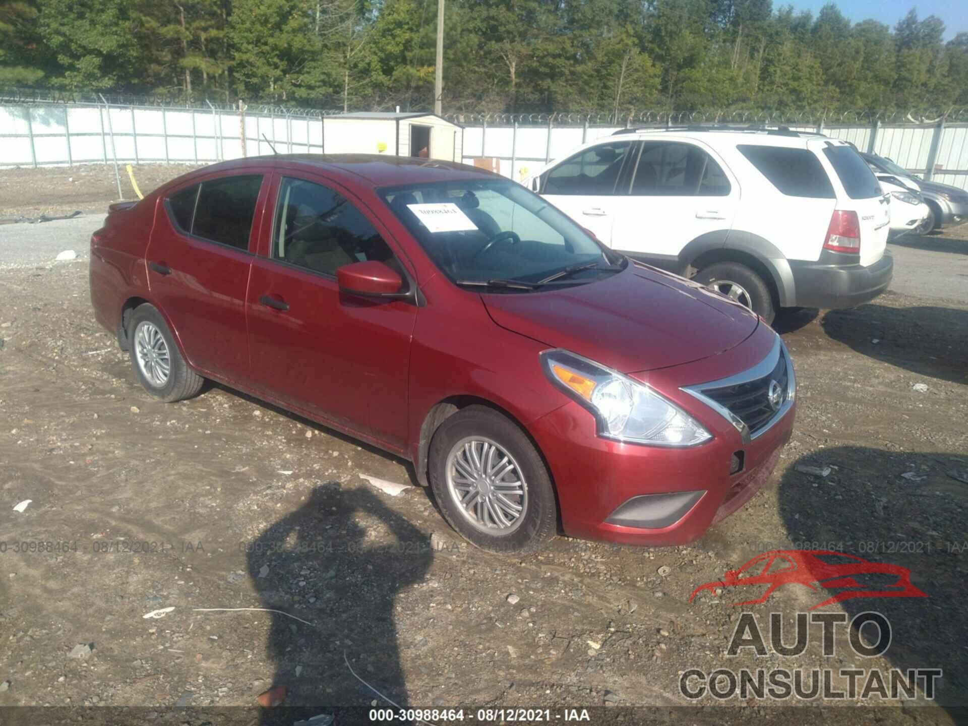 NISSAN VERSA 2016 - 3N1CN7AP3GL872983