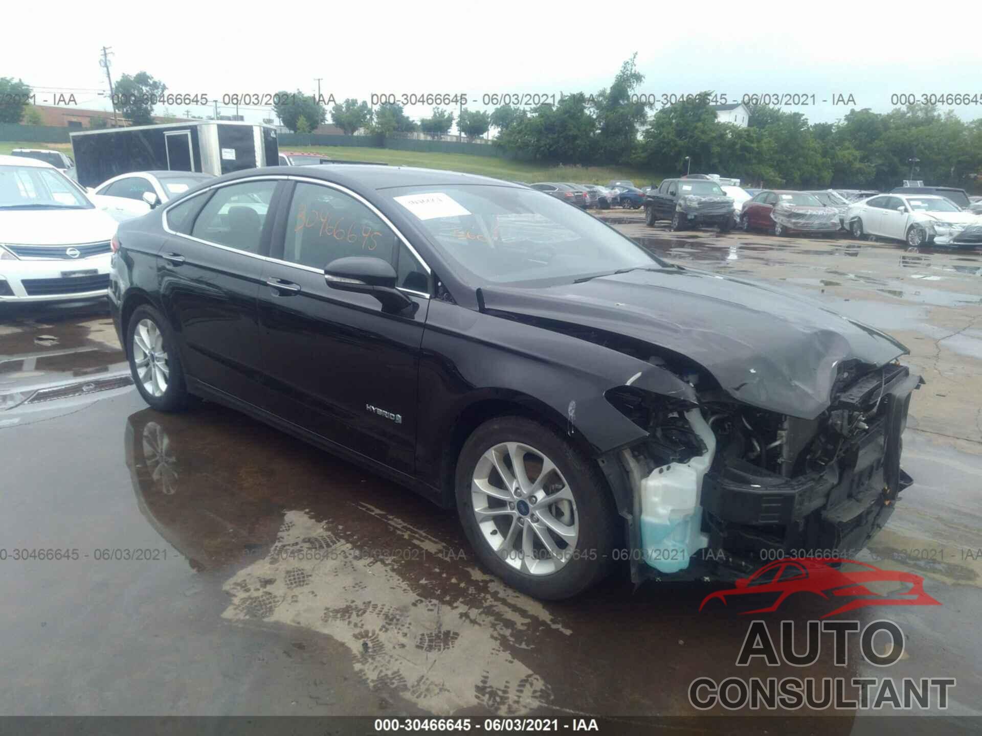 FORD FUSION HYBRID 2019 - 3FA6P0MU7KR189614