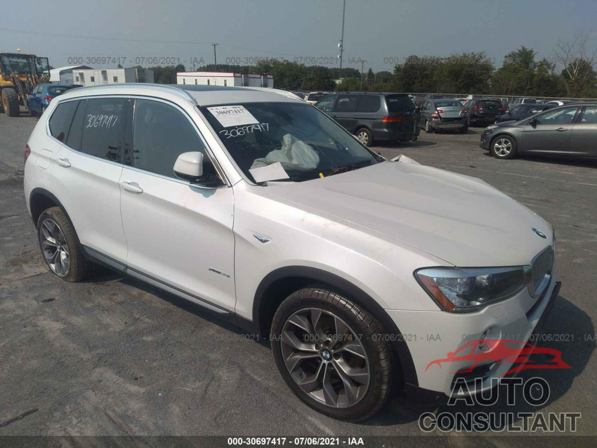 BMW X3 2017 - 5UXWX7C5XH0U42591