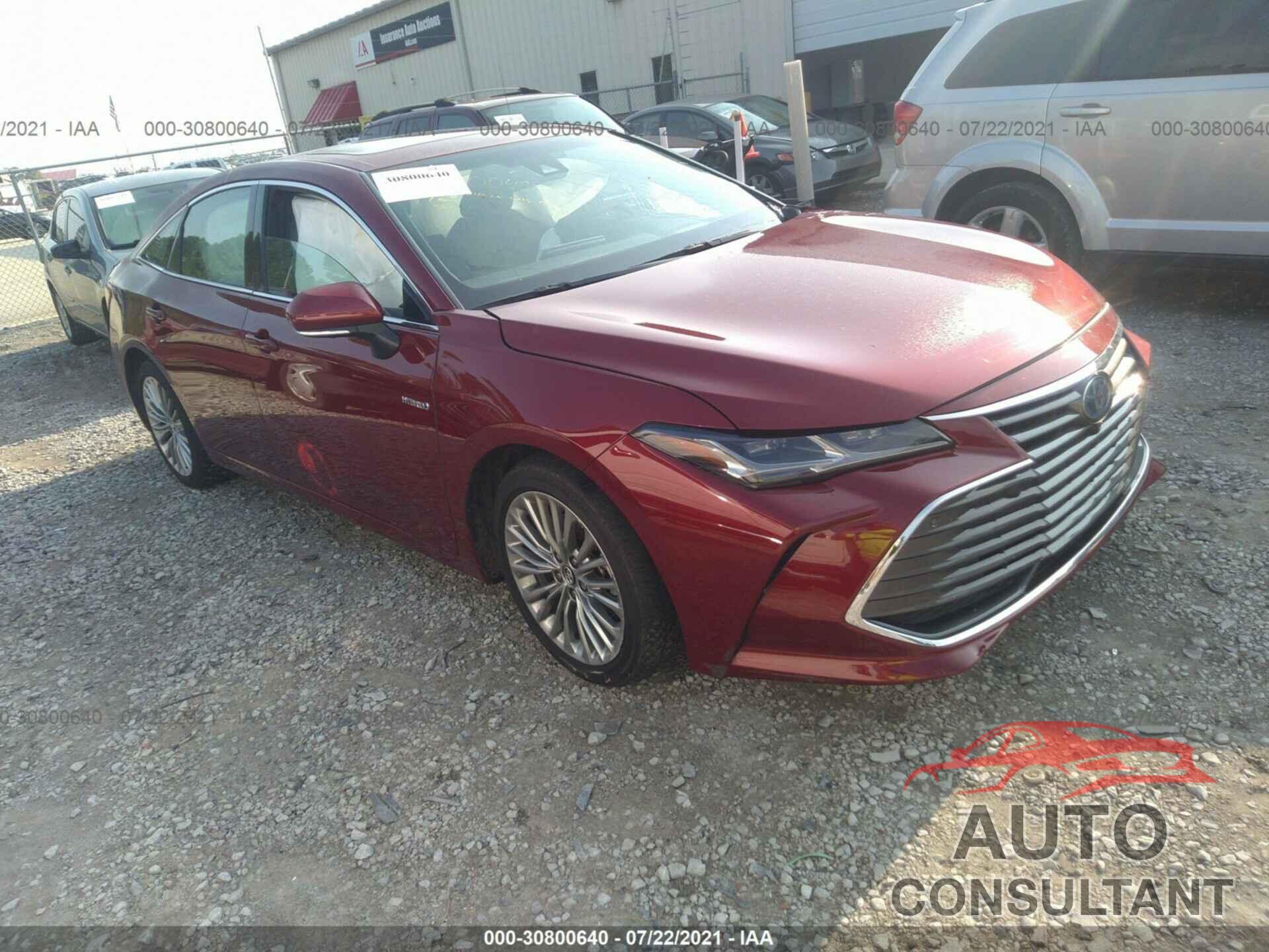 TOYOTA AVALON 2019 - 4T1B21FB6KU010508