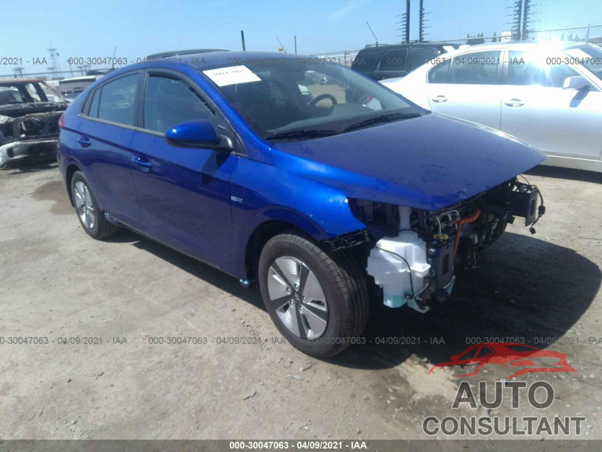 HYUNDAI IONIQ HYBRID 2019 - KMHC65LC7KU149687