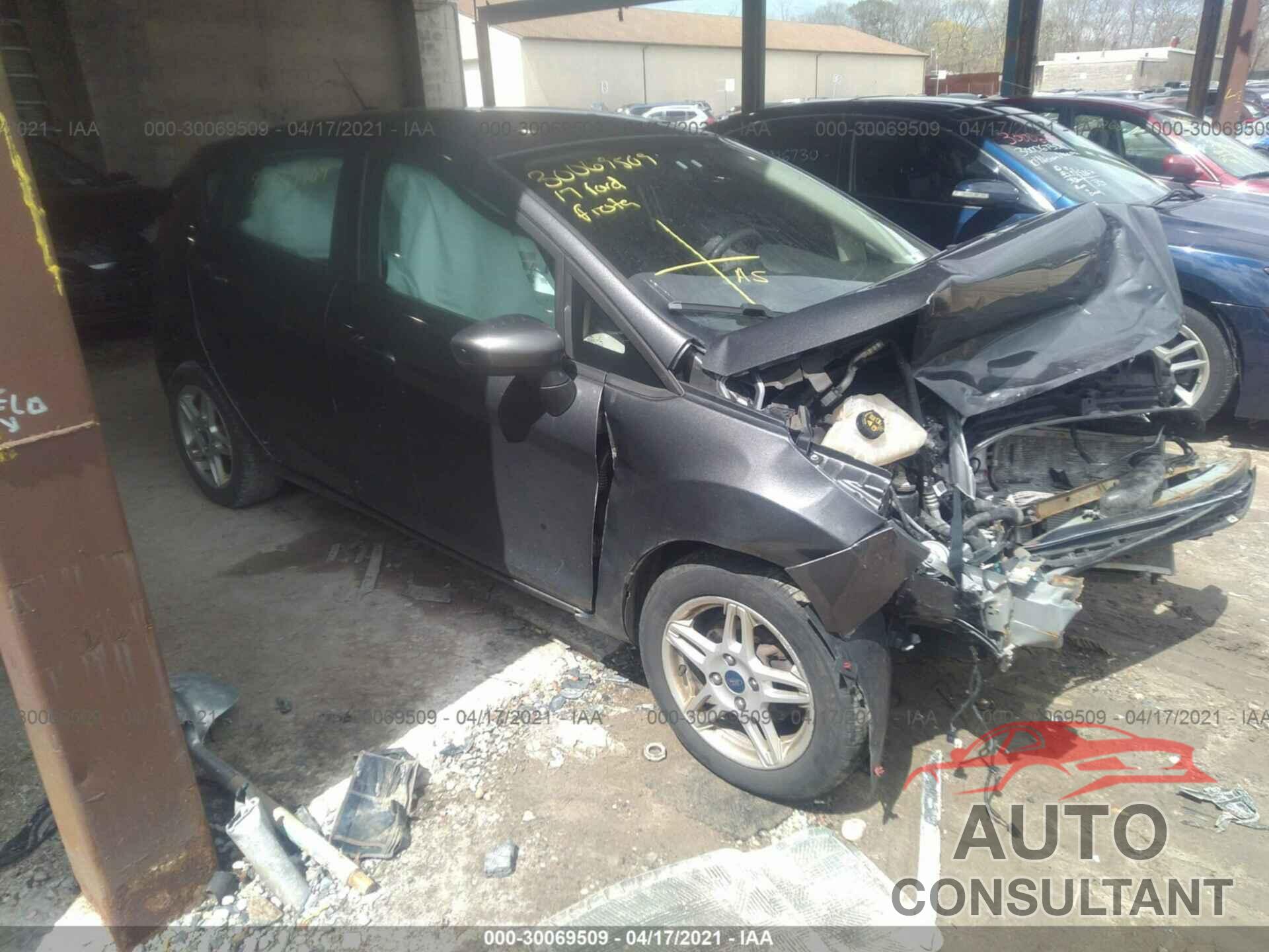 FORD FIESTA 2017 - 3FADP4EJ8HM132279