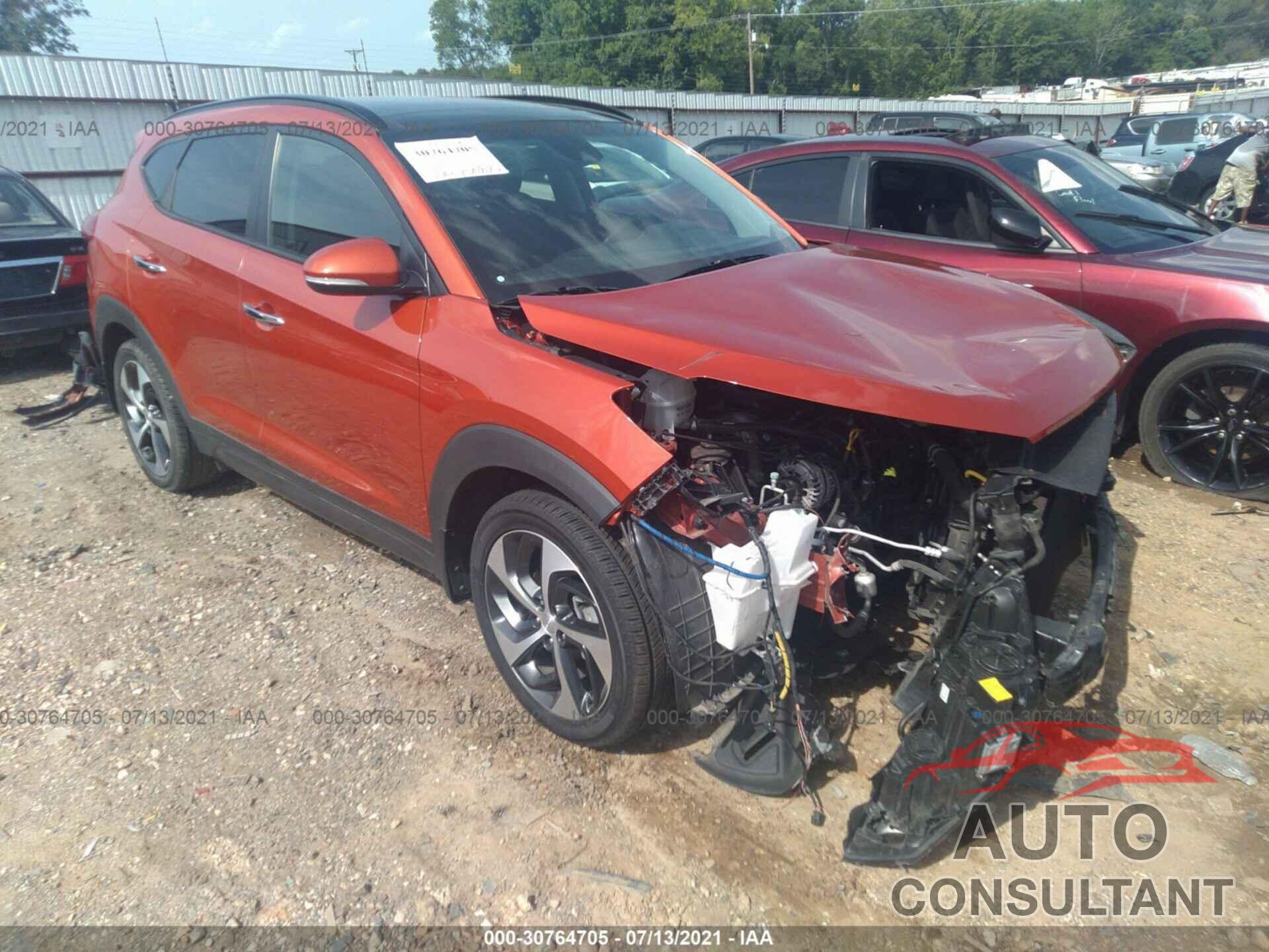 HYUNDAI TUCSON 2016 - KM8J33A23GU029391