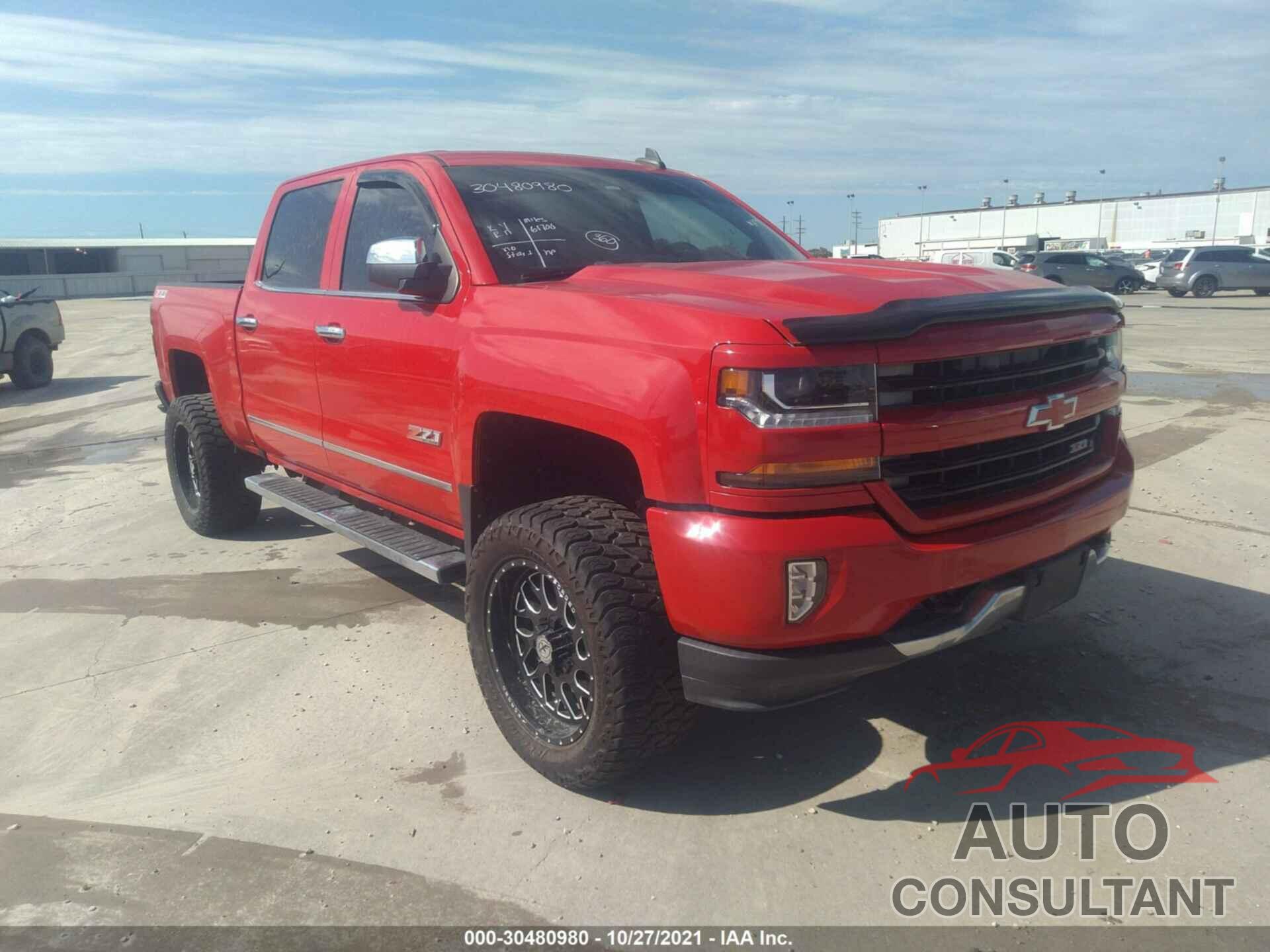 CHEVROLET SILVERADO 1500 2016 - 3GCUKREC9GG344886