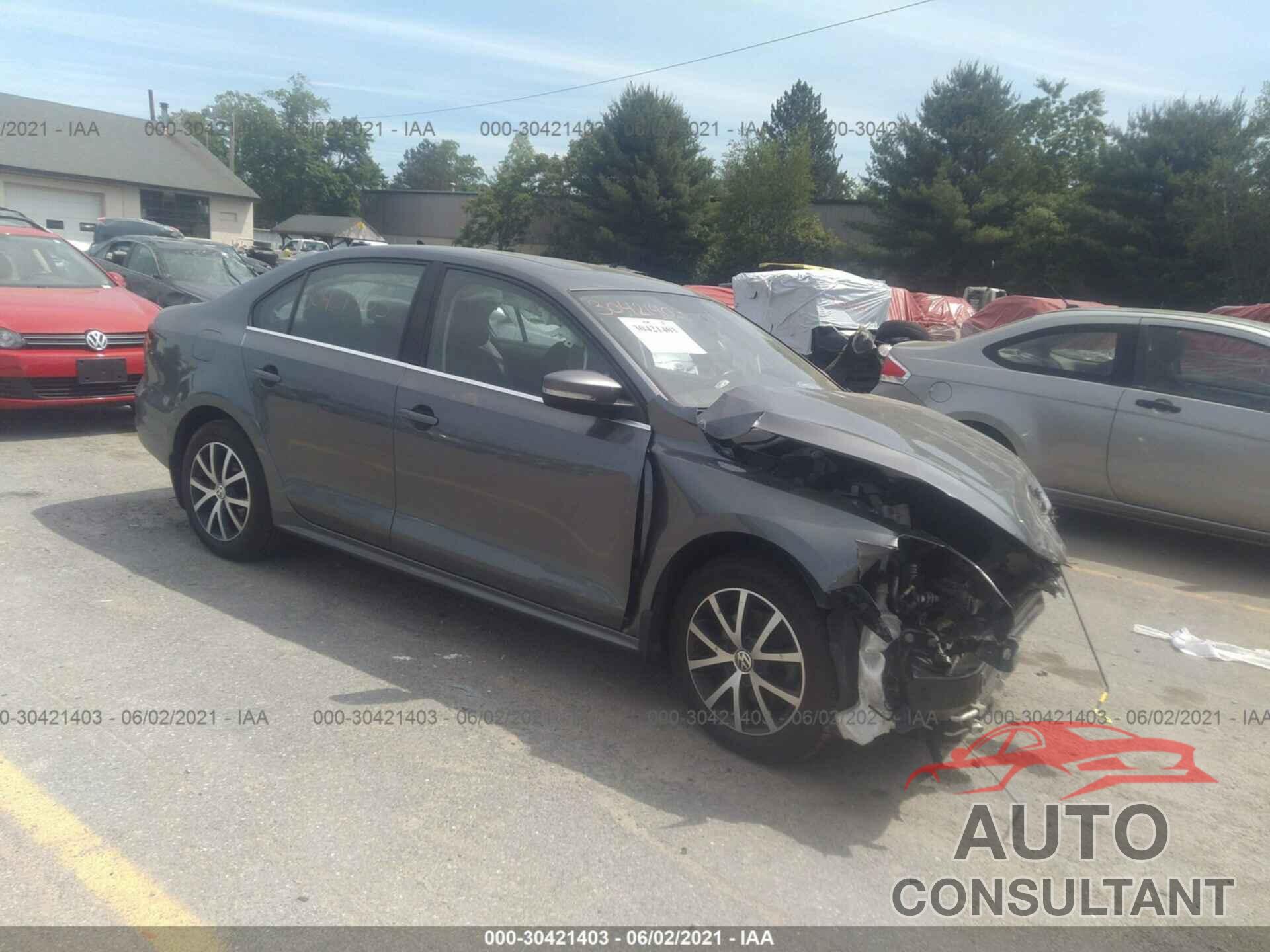 VOLKSWAGEN JETTA 2017 - 3VWDB7AJ1HM238327