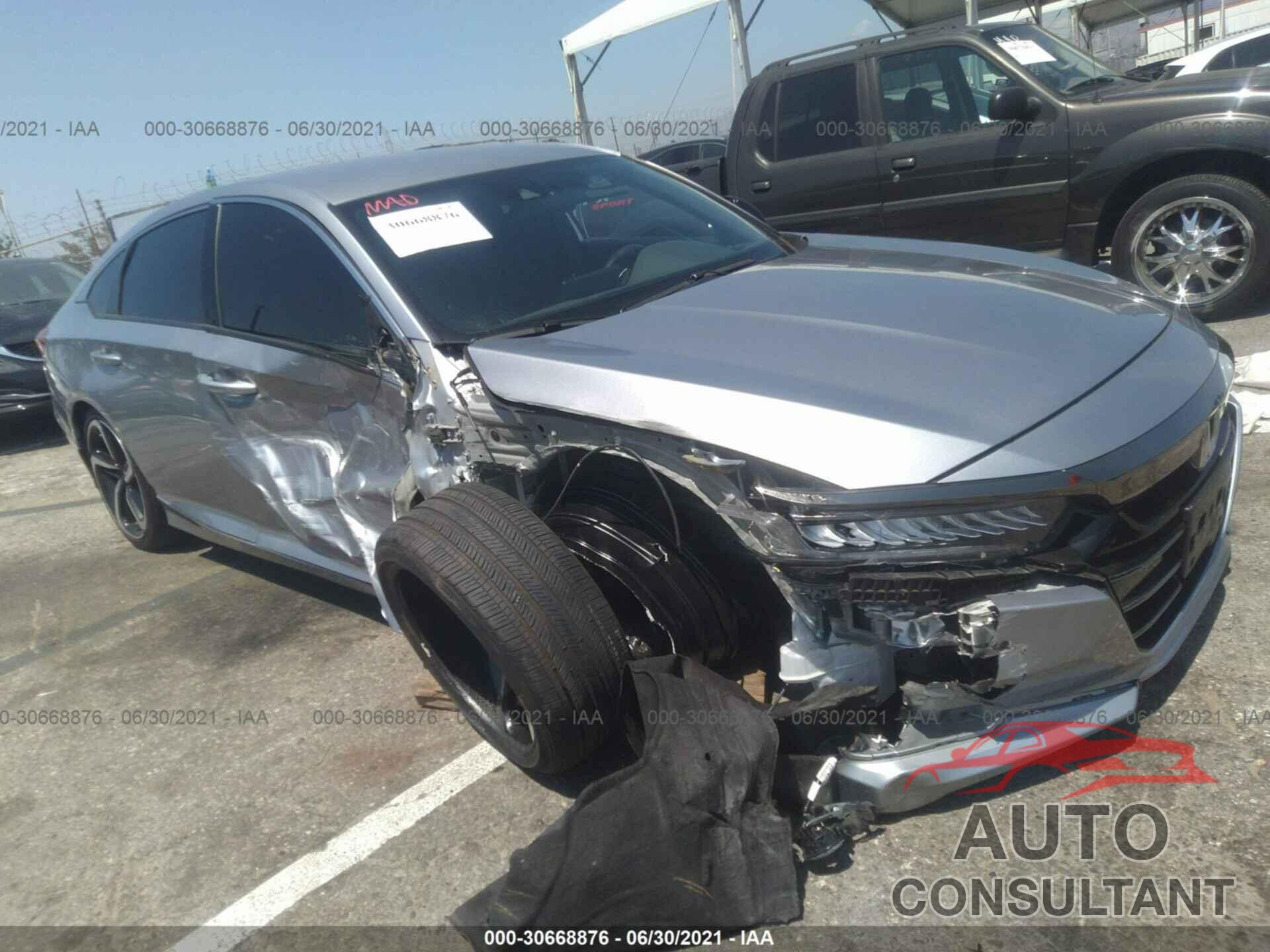 HONDA ACCORD SEDAN 2021 - 1HGCV1F32MA008284
