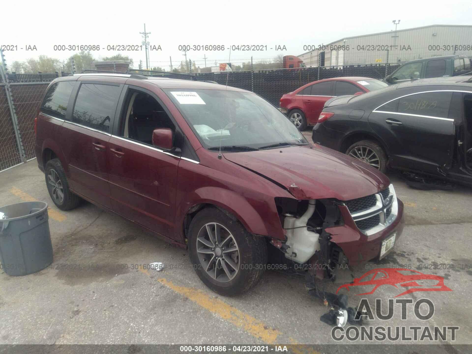 DODGE GRAND CARAVAN 2017 - 2C4RDGCG9HR800777