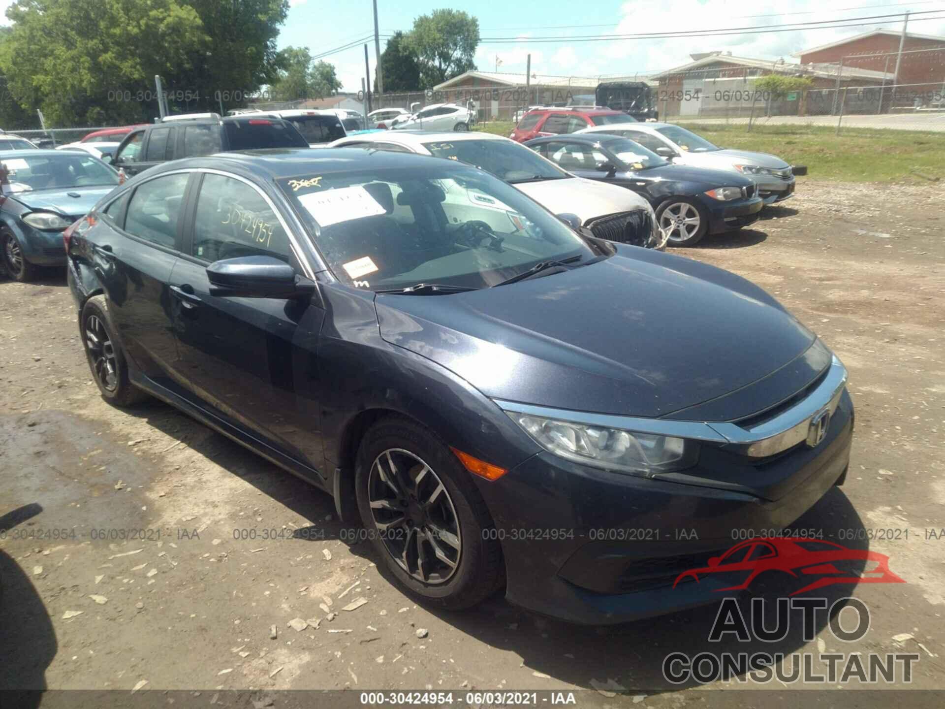 HONDA CIVIC SEDAN 2016 - 19XFC2F77GE031605