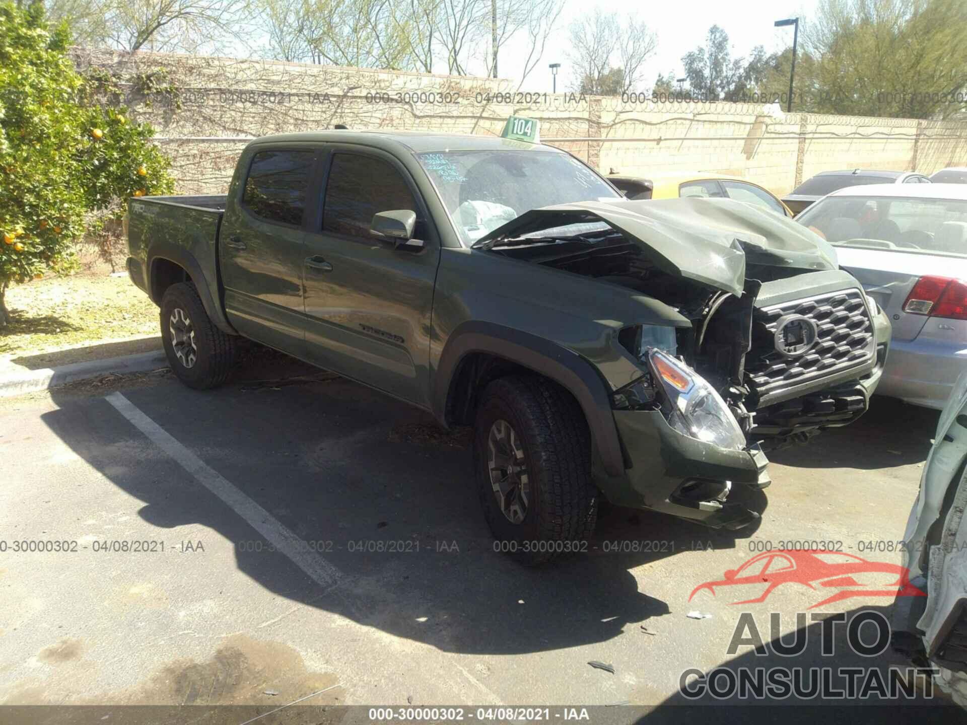 TOYOTA TACOMA 4WD 2021 - 3TMCZ5AN6MM381026