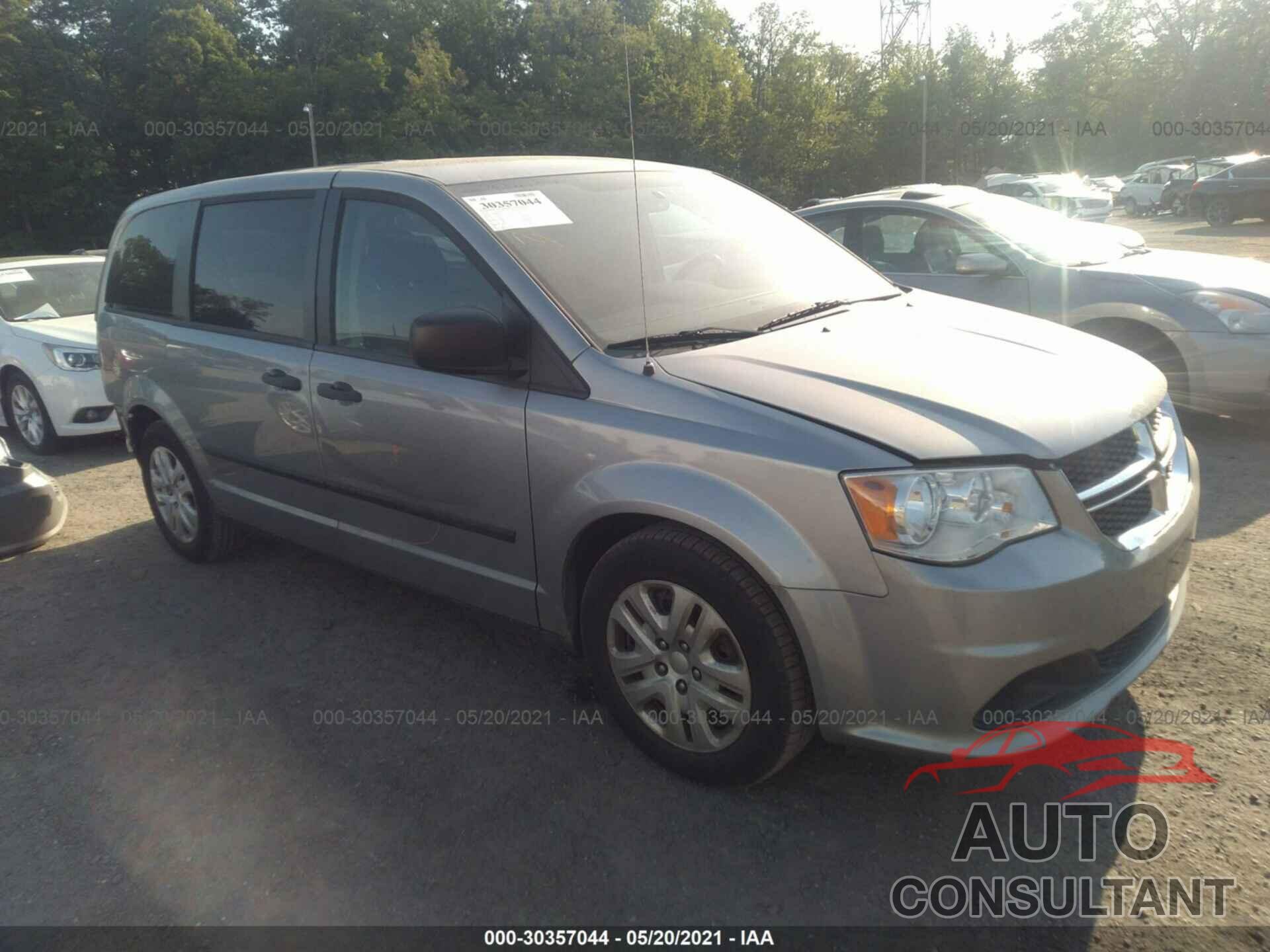 DODGE GRAND CARAVAN 2016 - 2C4RDGBG7GR259406