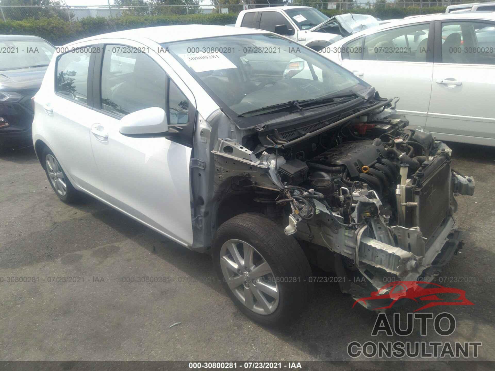TOYOTA YARIS 2017 - VNKKTUD36HA072555