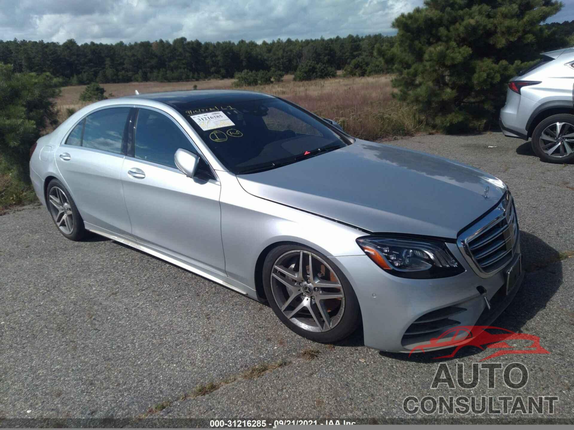 MERCEDES-BENZ S-CLASS 2018 - WDDUG6EB8JA410721