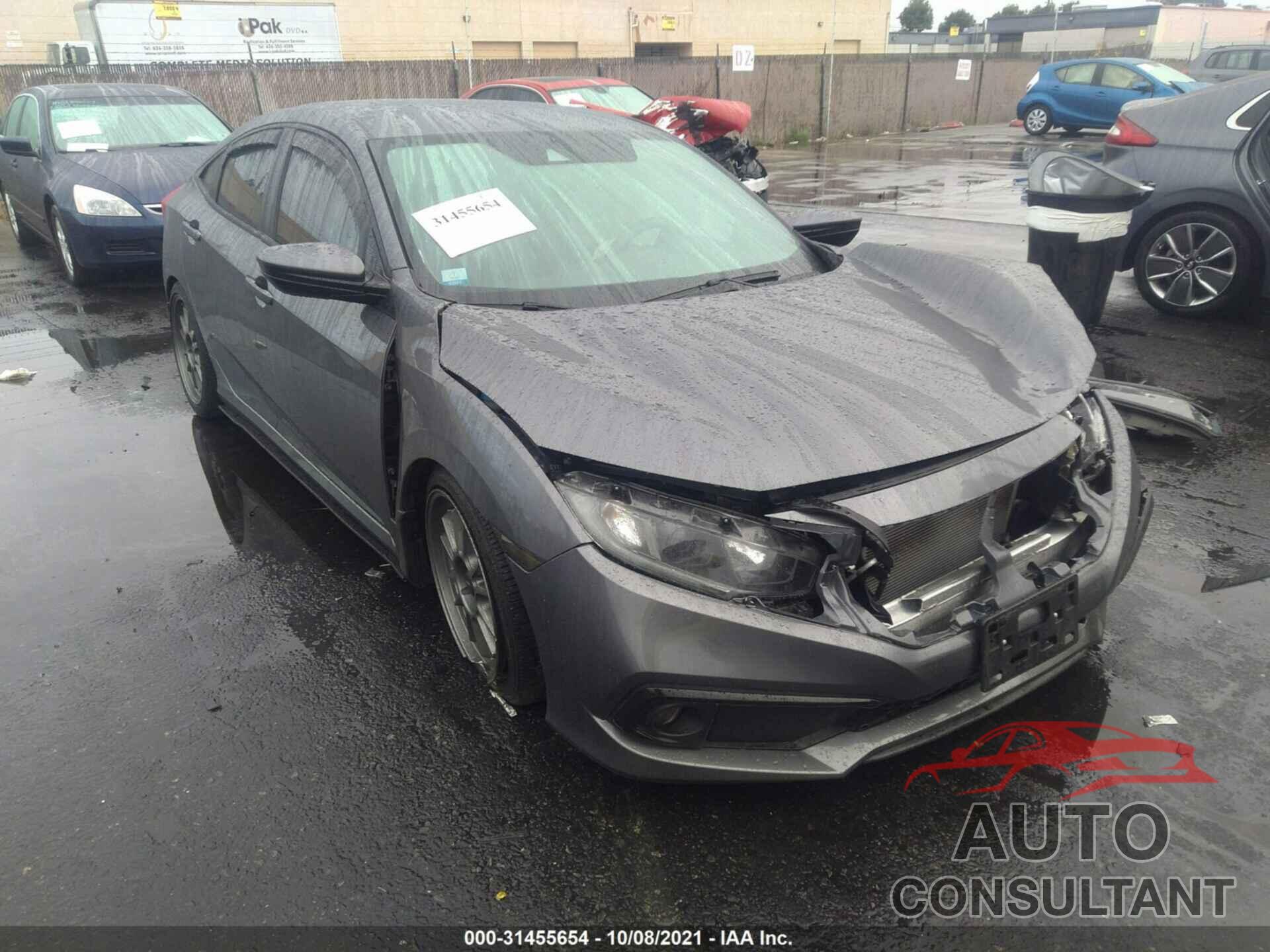 HONDA CIVIC SEDAN 2019 - 2HGFC2F81KH549684