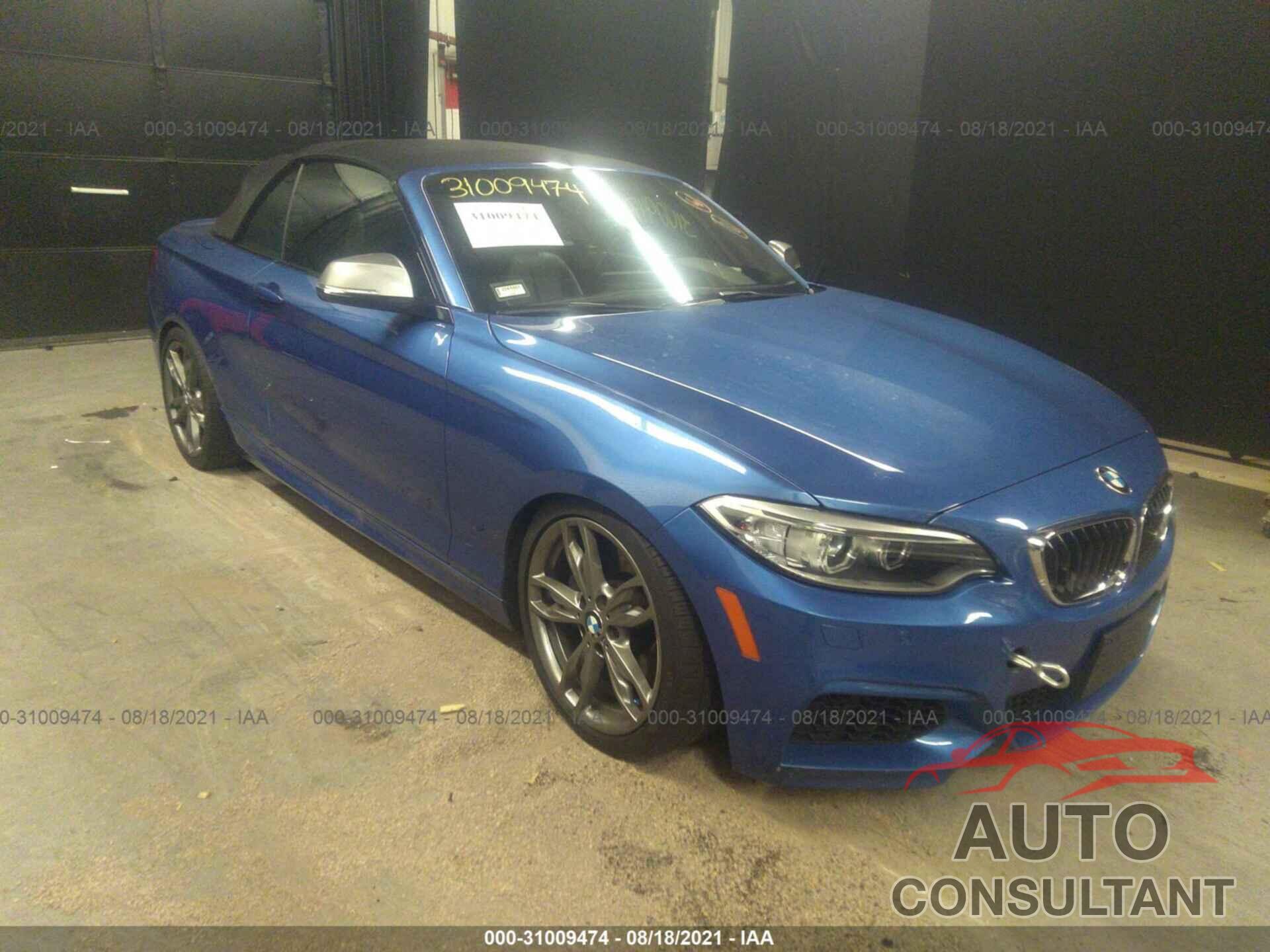 BMW 2 SERIES 2016 - WBA1M5C5XGV327075