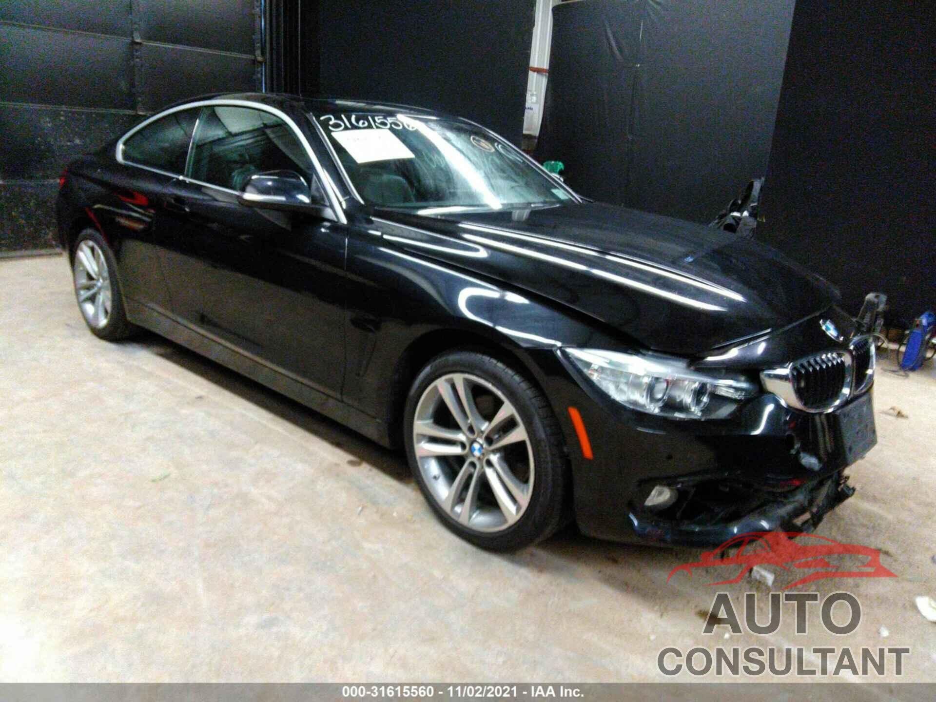 BMW 4 SERIES 2017 - WBA4R9C56HK680521