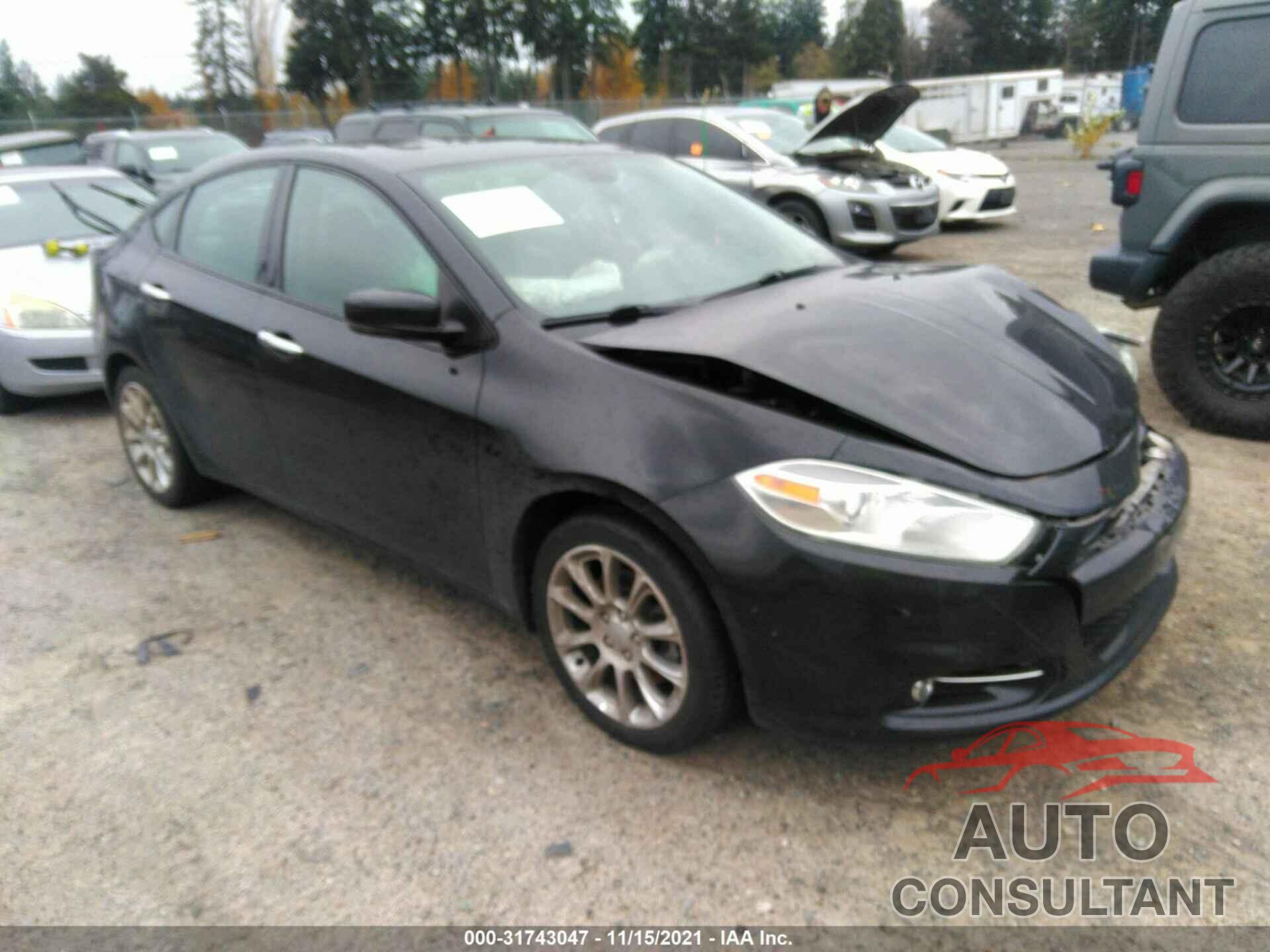 DODGE DART 2016 - 1C3CDFCB7GD593204