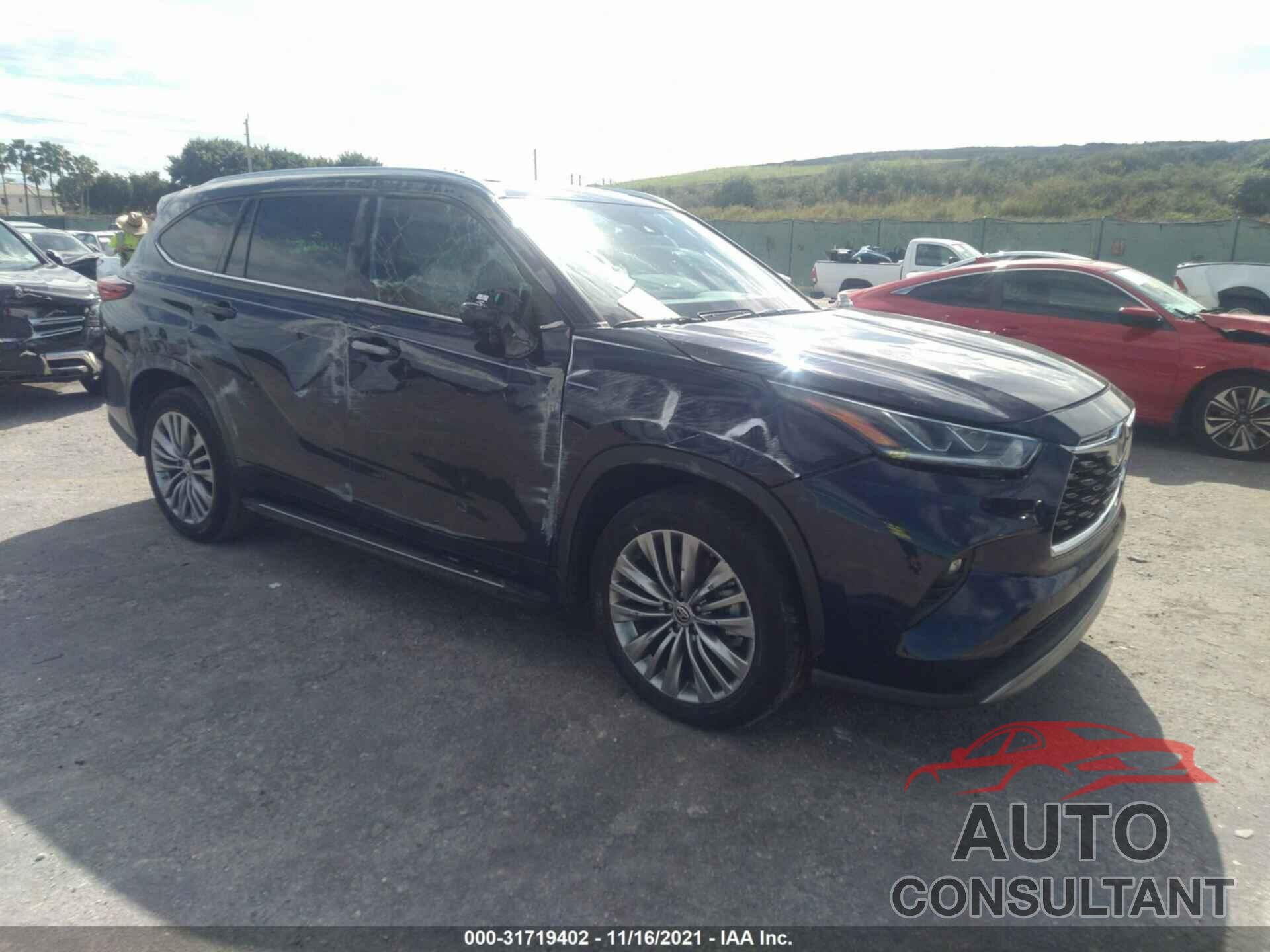 TOYOTA HIGHLANDER 2021 - 5TDFZRAH8MS041665