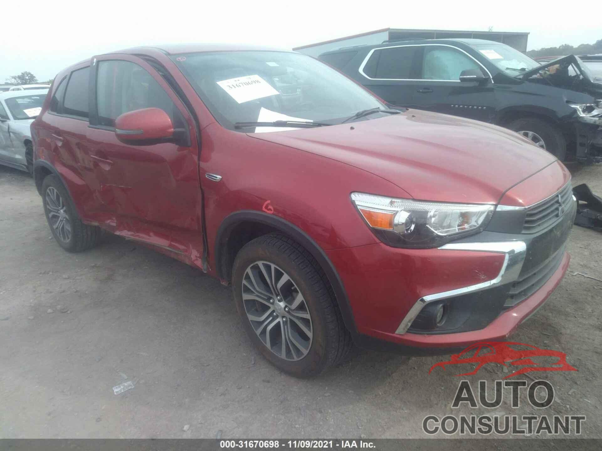 MITSUBISHI OUTLANDER SPORT 2017 - JA4AP3AU2HZ013742