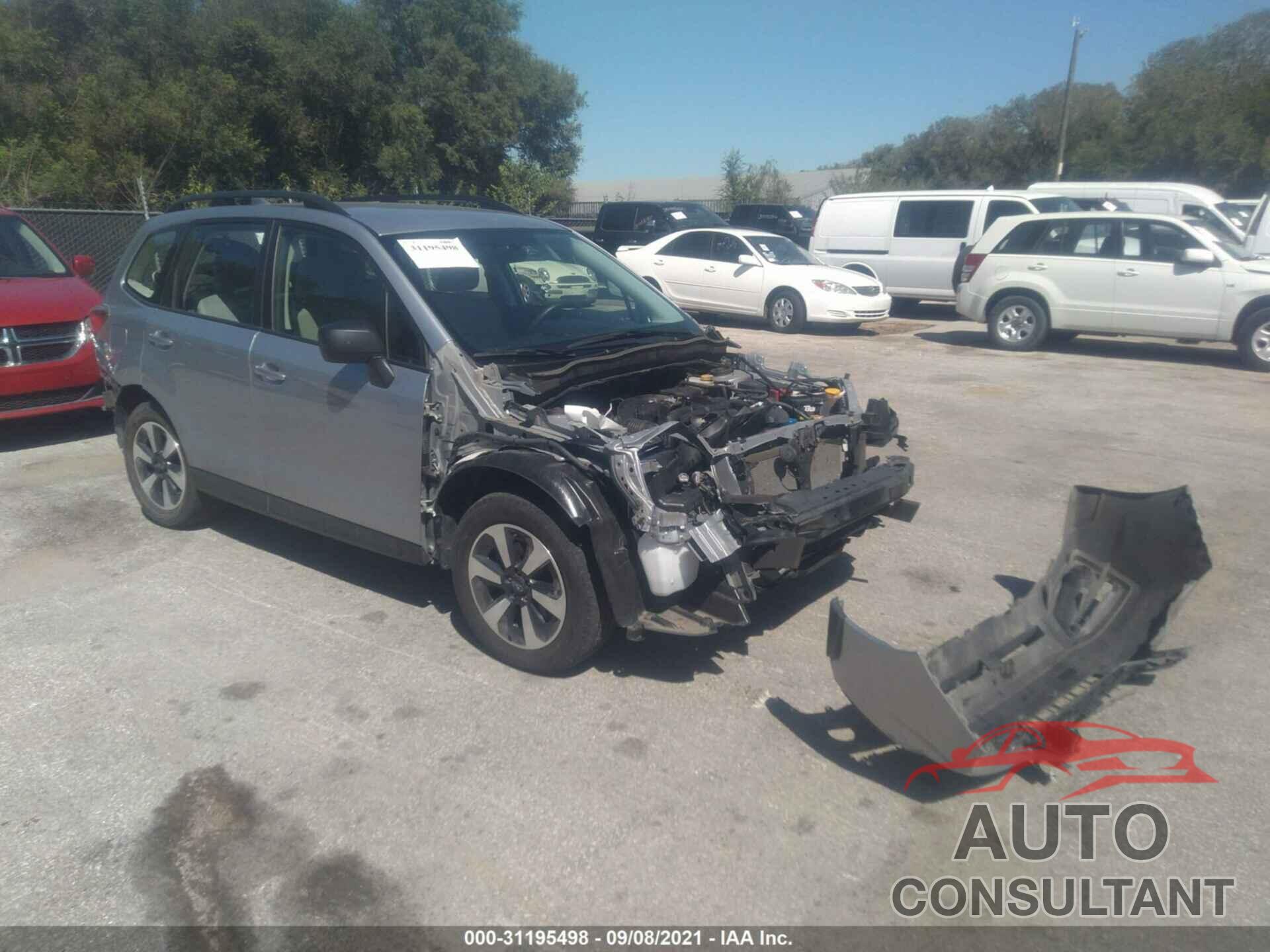 SUBARU FORESTER 2017 - JF2SJABC6HH552619