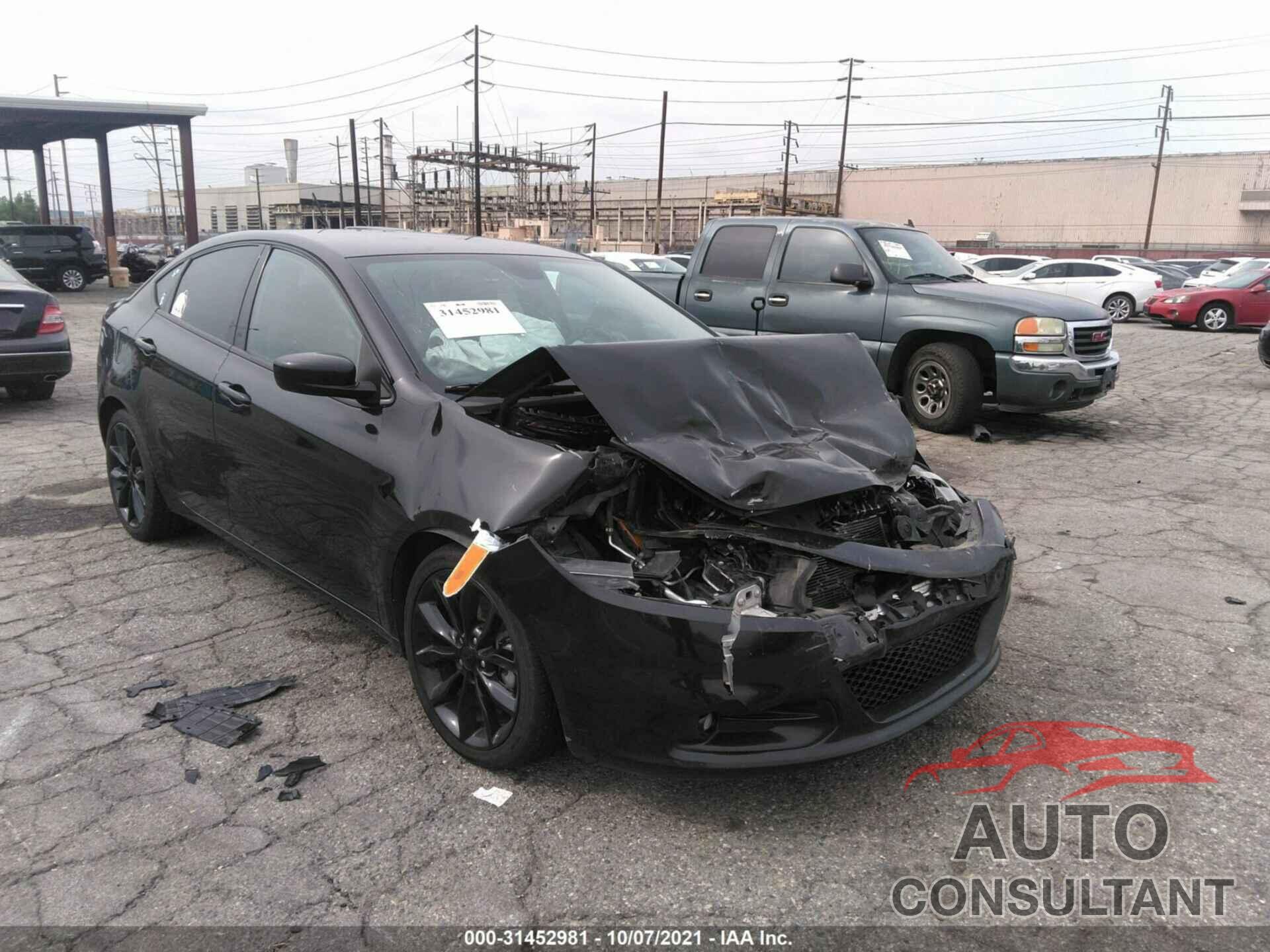 DODGE DART 2016 - 1C3CDFFAXGD815754