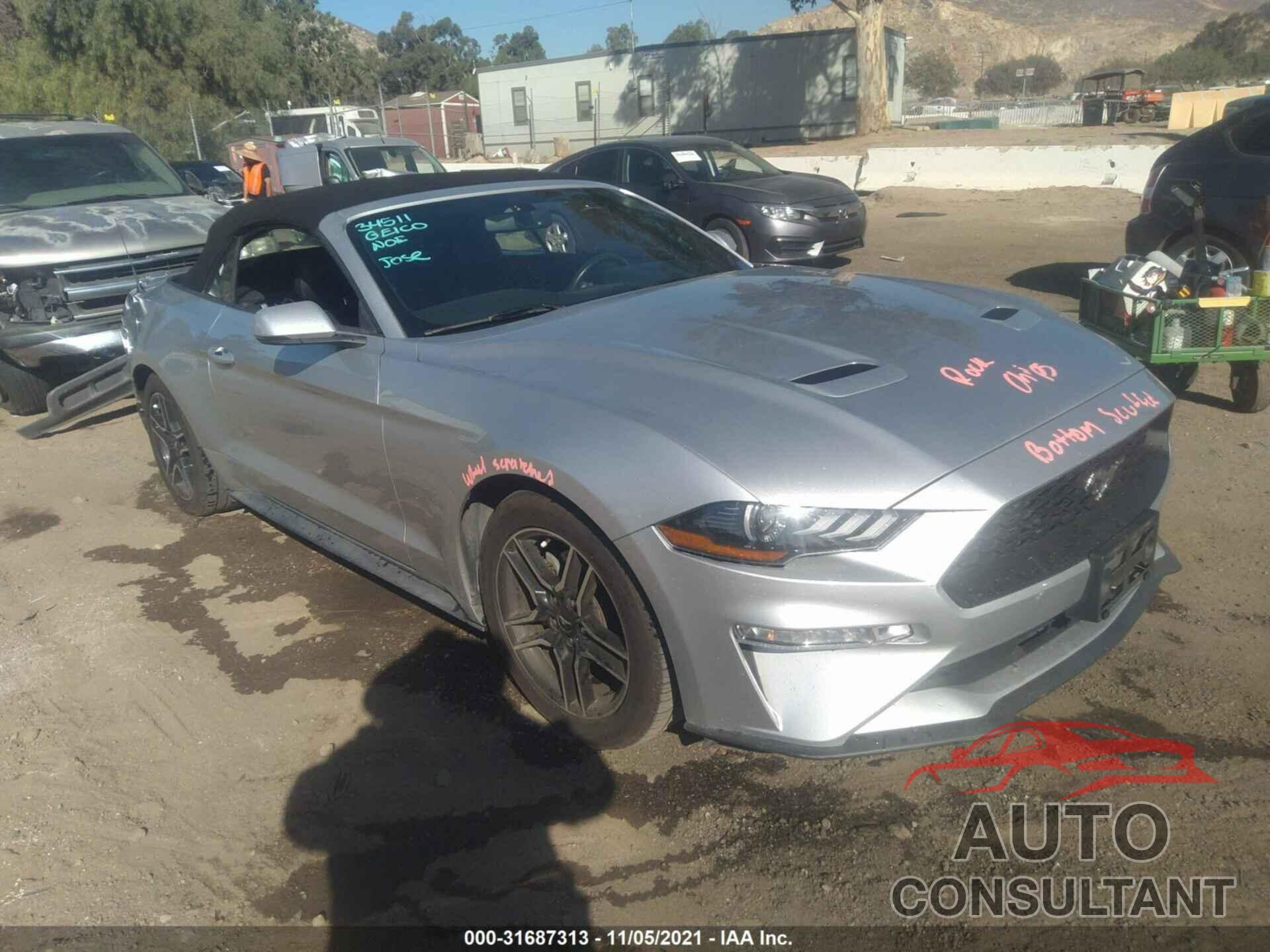FORD MUSTANG 2019 - 1FATP8UHXK5161670