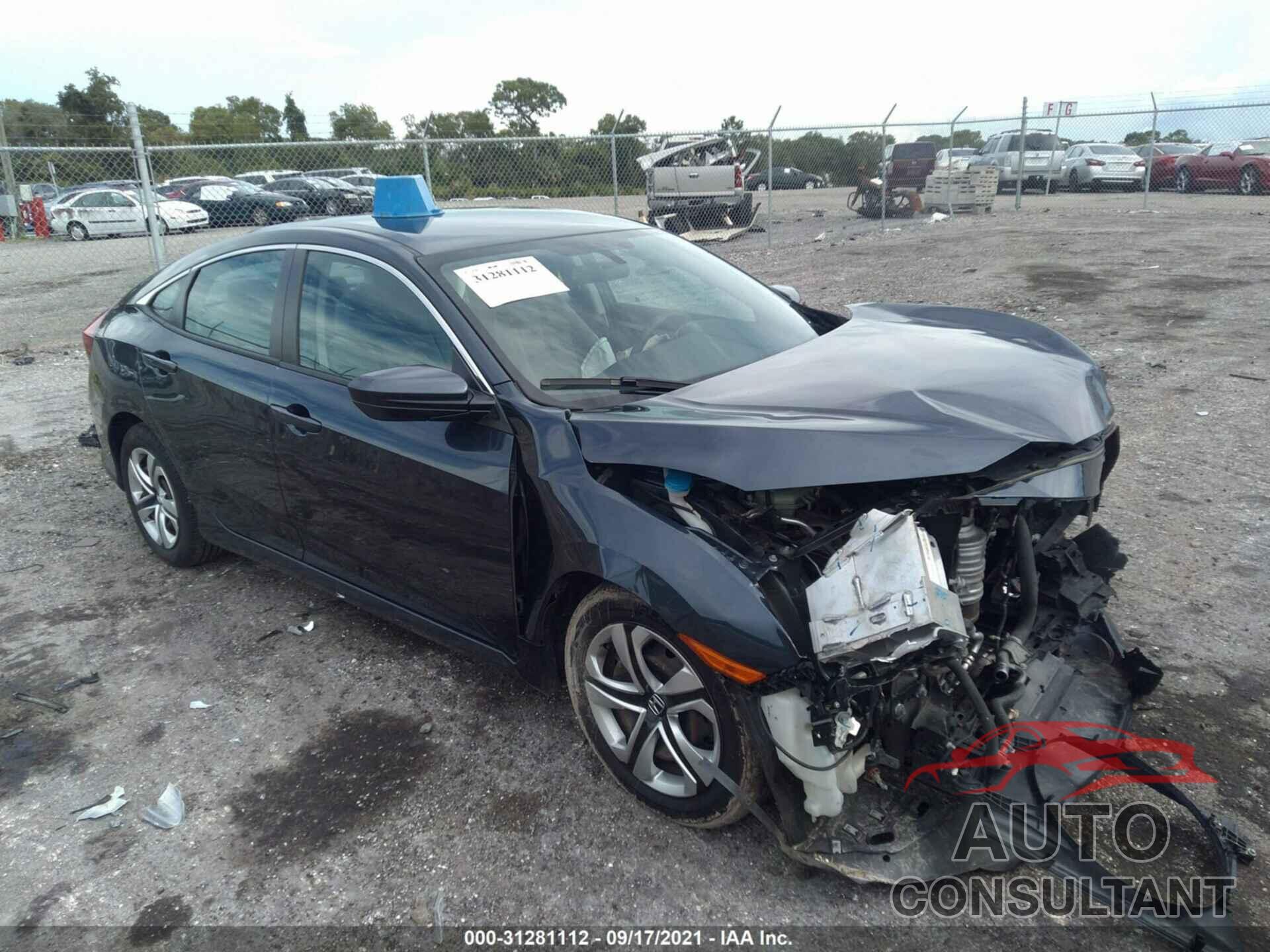 HONDA CIVIC SEDAN 2017 - 19XFC2F51HE078595