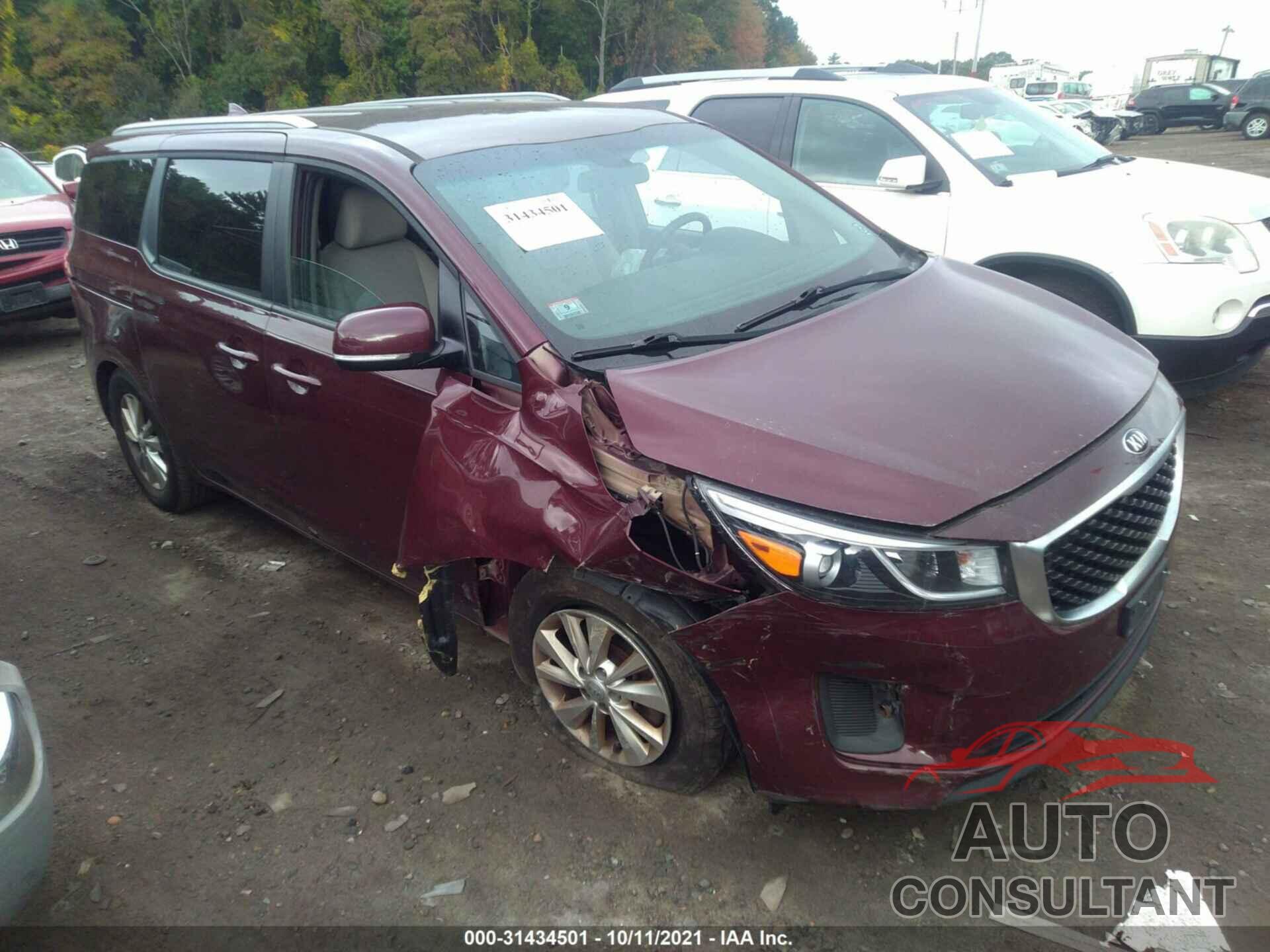 KIA SEDONA 2016 - KNDMB5C12G6094225