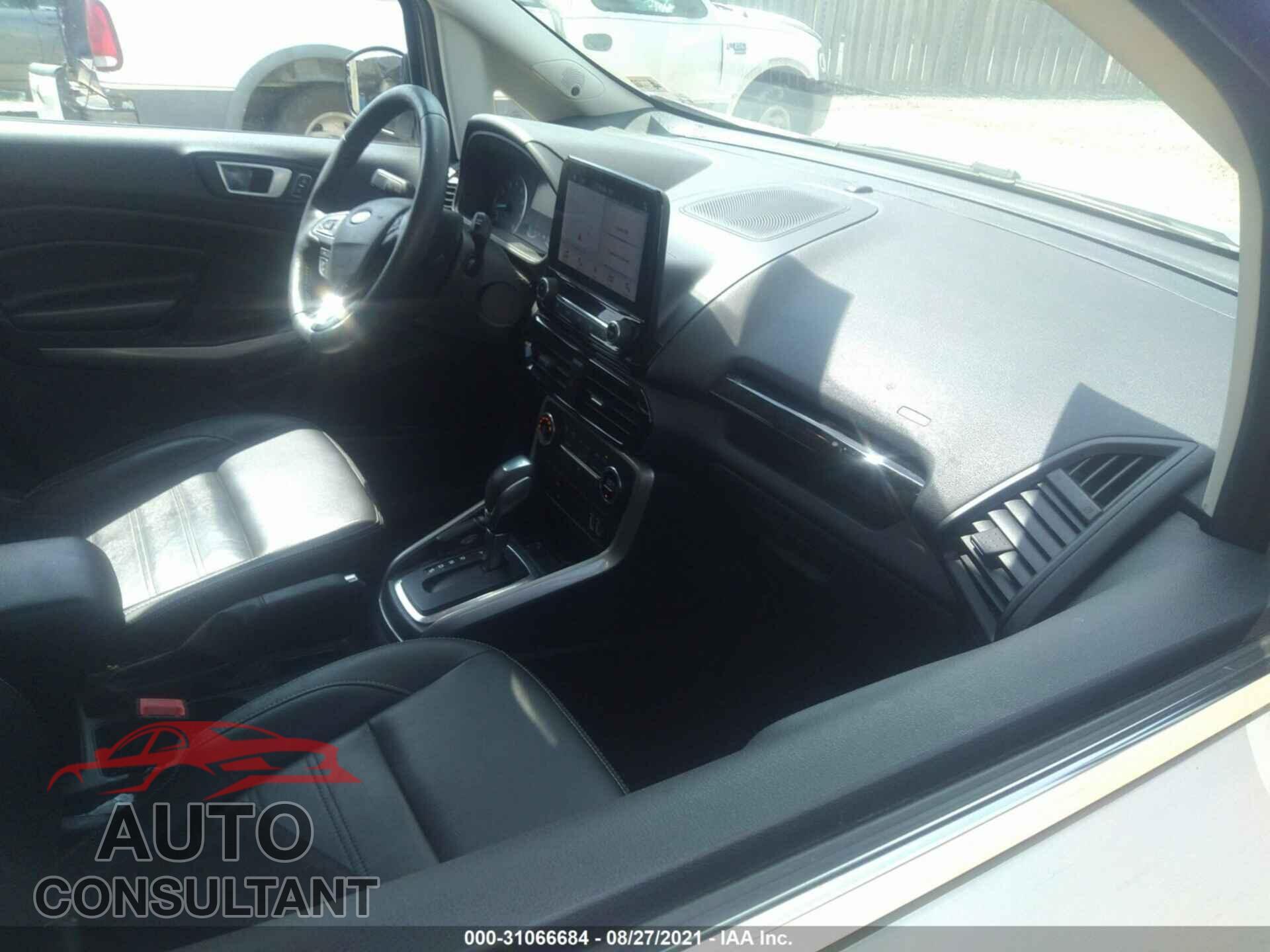 FORD ECOSPORT 2019 - MAJ6S3KL5KC283791