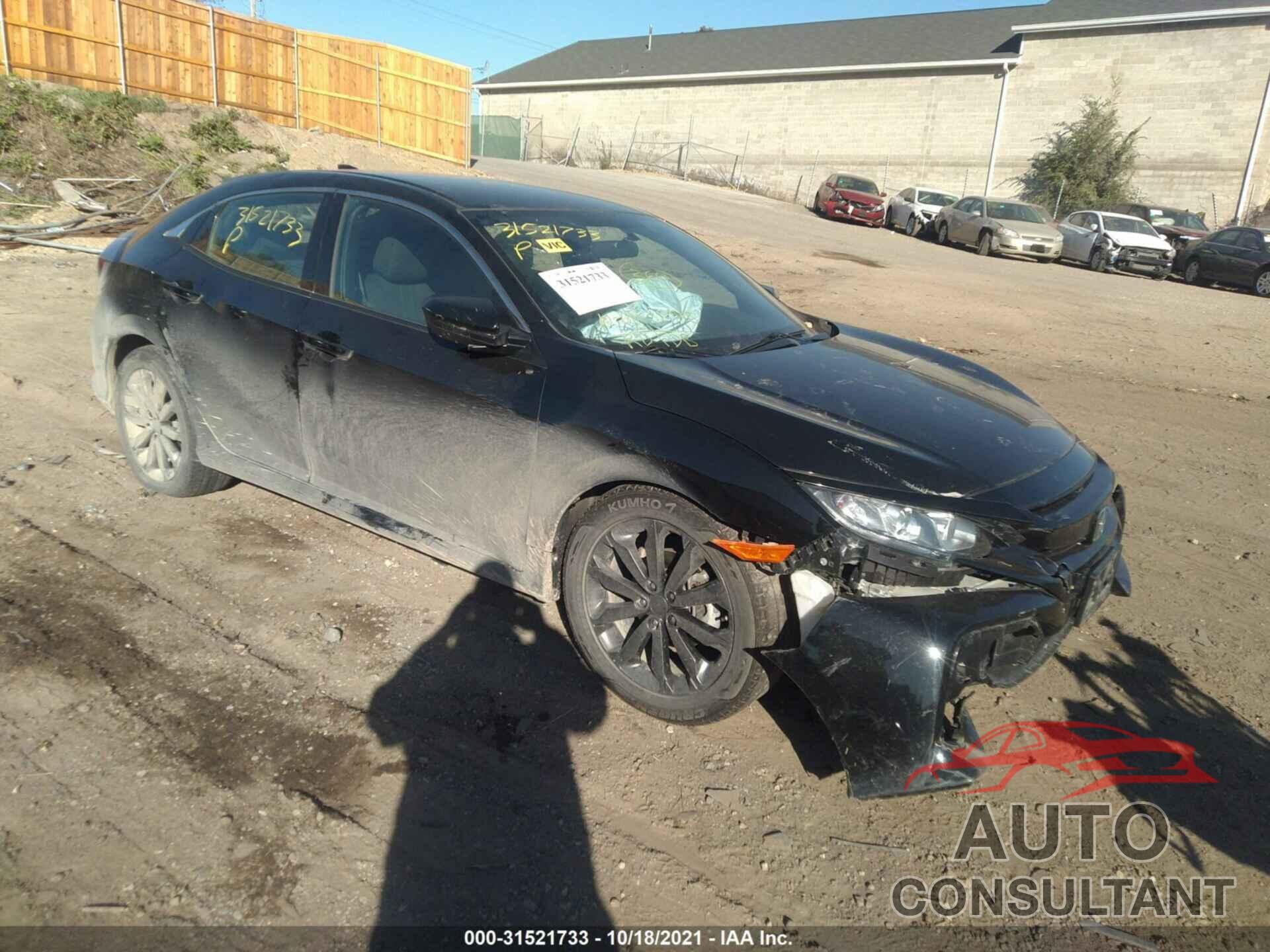 HONDA CIVIC HATCHBACK 2018 - SHHFK7H24JU232184