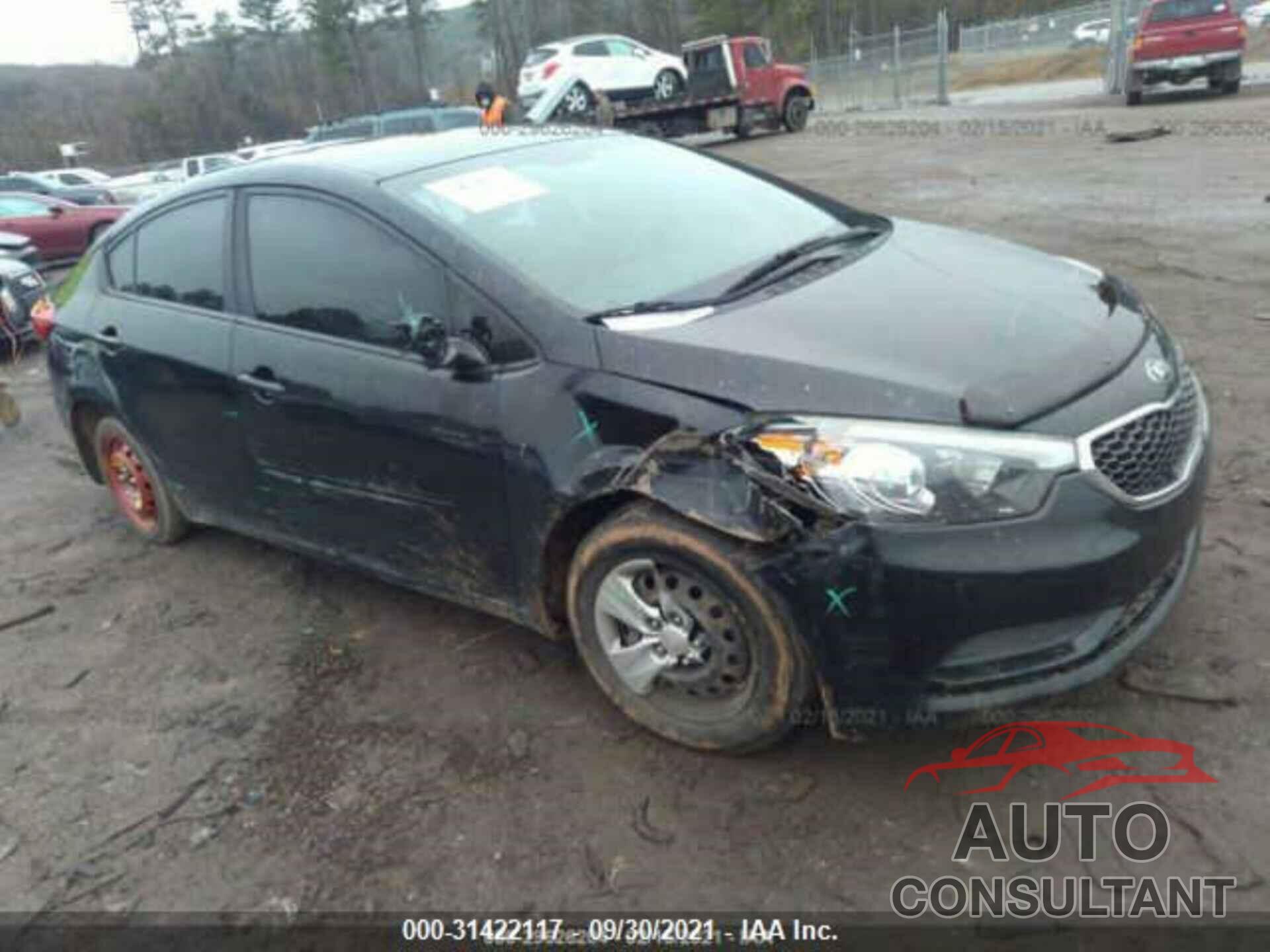 KIA FORTE 2016 - KNAFK4A62G5511170