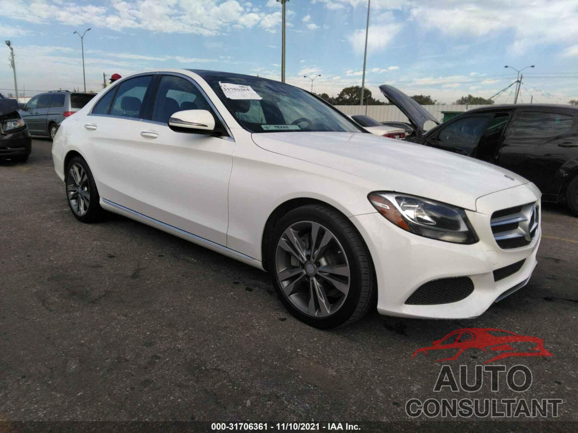 MERCEDES-BENZ C-CLASS 2016 - 55SWF4JB6GU151693