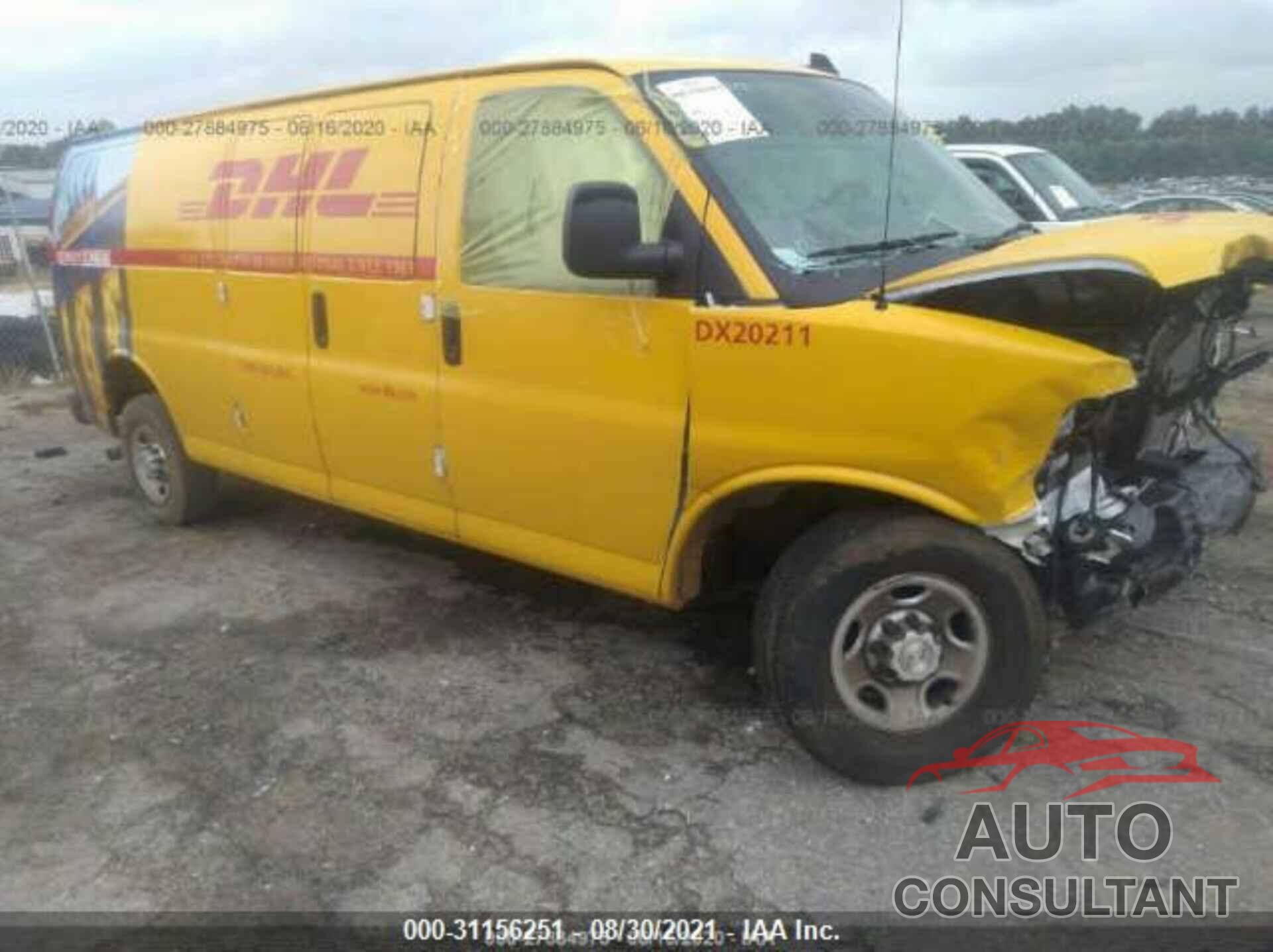 CHEVROLET EXPRESS CARGO VAN 2020 - 1GCWGBFG6L1156449