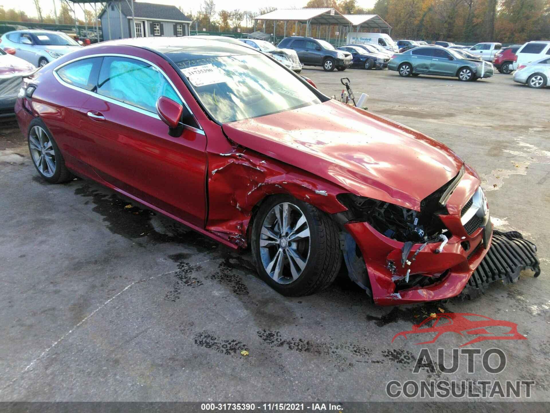 MERCEDES-BENZ C-CLASS 2017 - WDDWJ4KB8HF381561