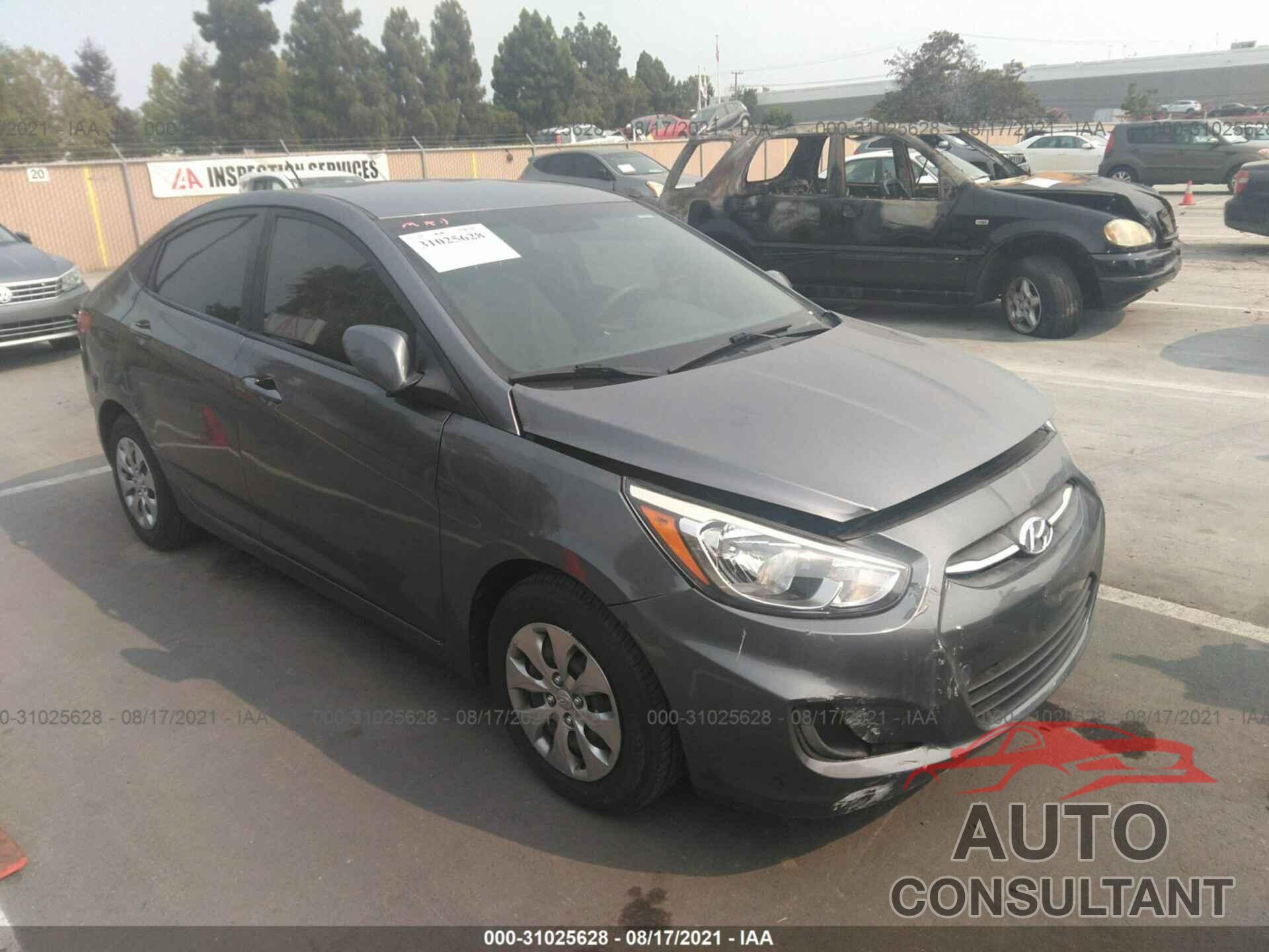 HYUNDAI ACCENT 2017 - KMHCT4AE3HU332245